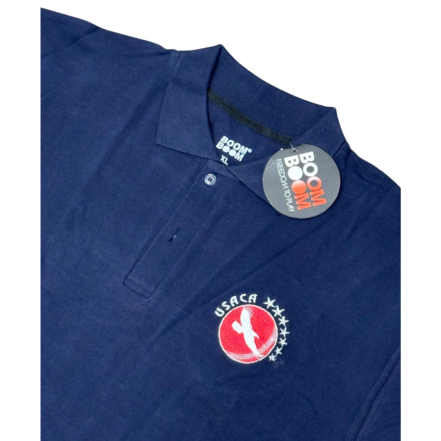 Boom Boom Cricket Uniform Short Sleeve Polo Shirt