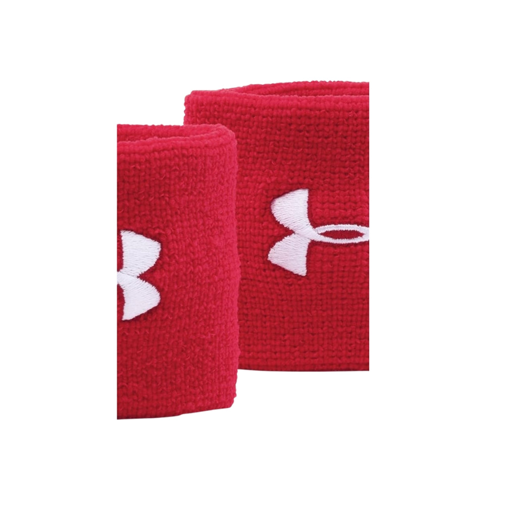 Under Armour Wrist Bands Red/White
