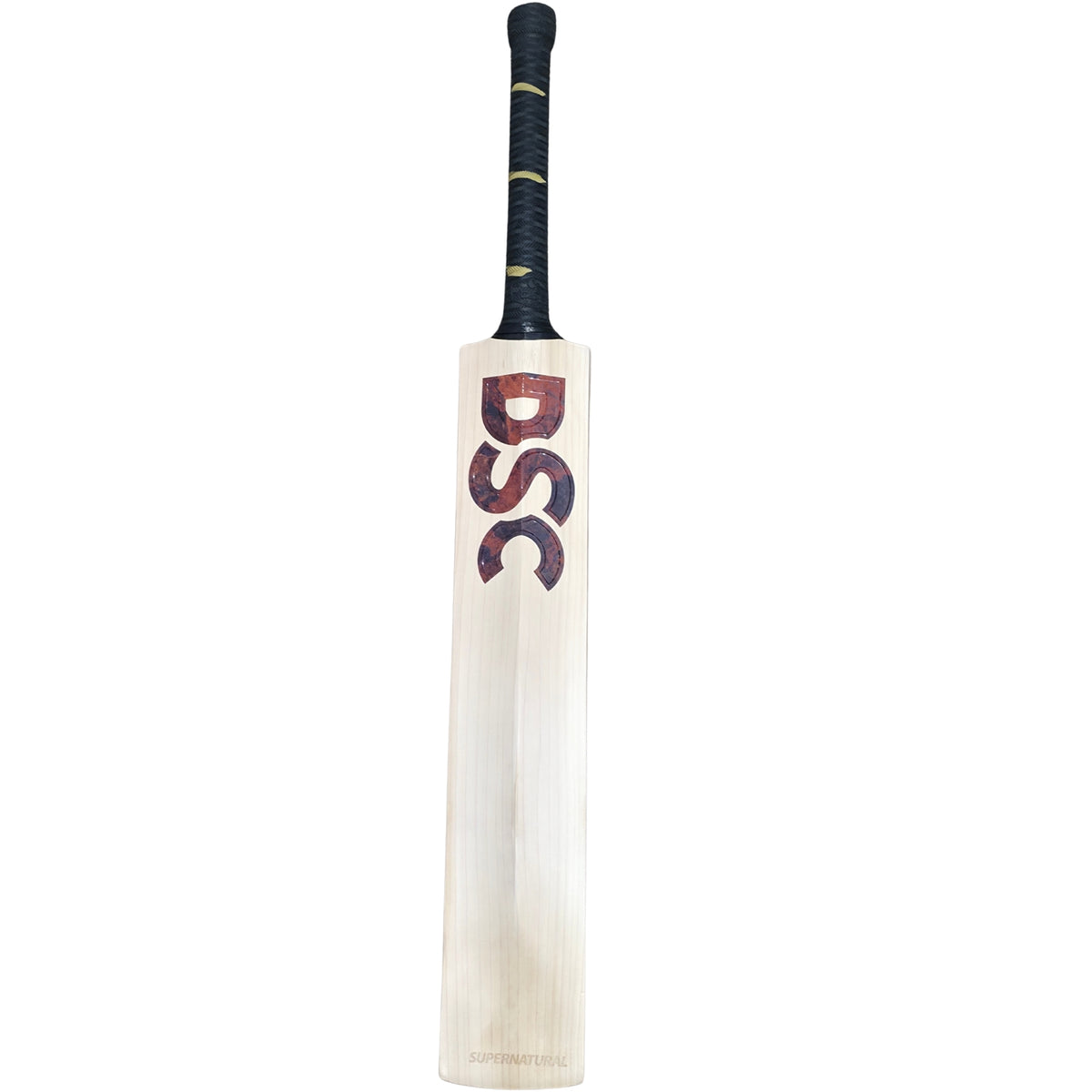 DSC Supernatural English Willow cricket bat, short handle, adult