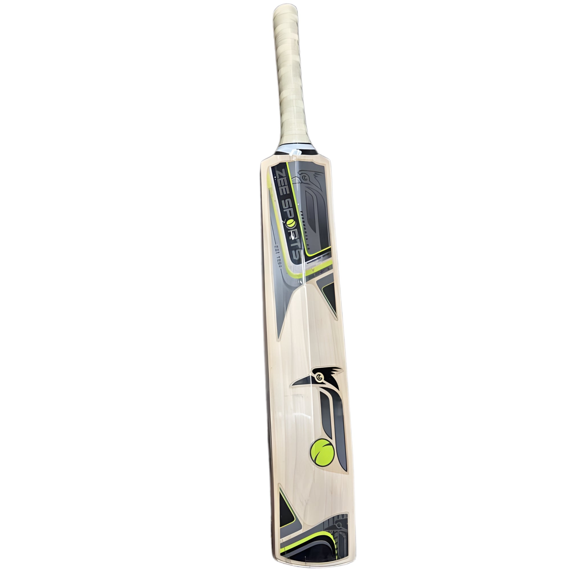 Zee Sports Cricket Bat Woodpecker Youth Series English Willow Yellow