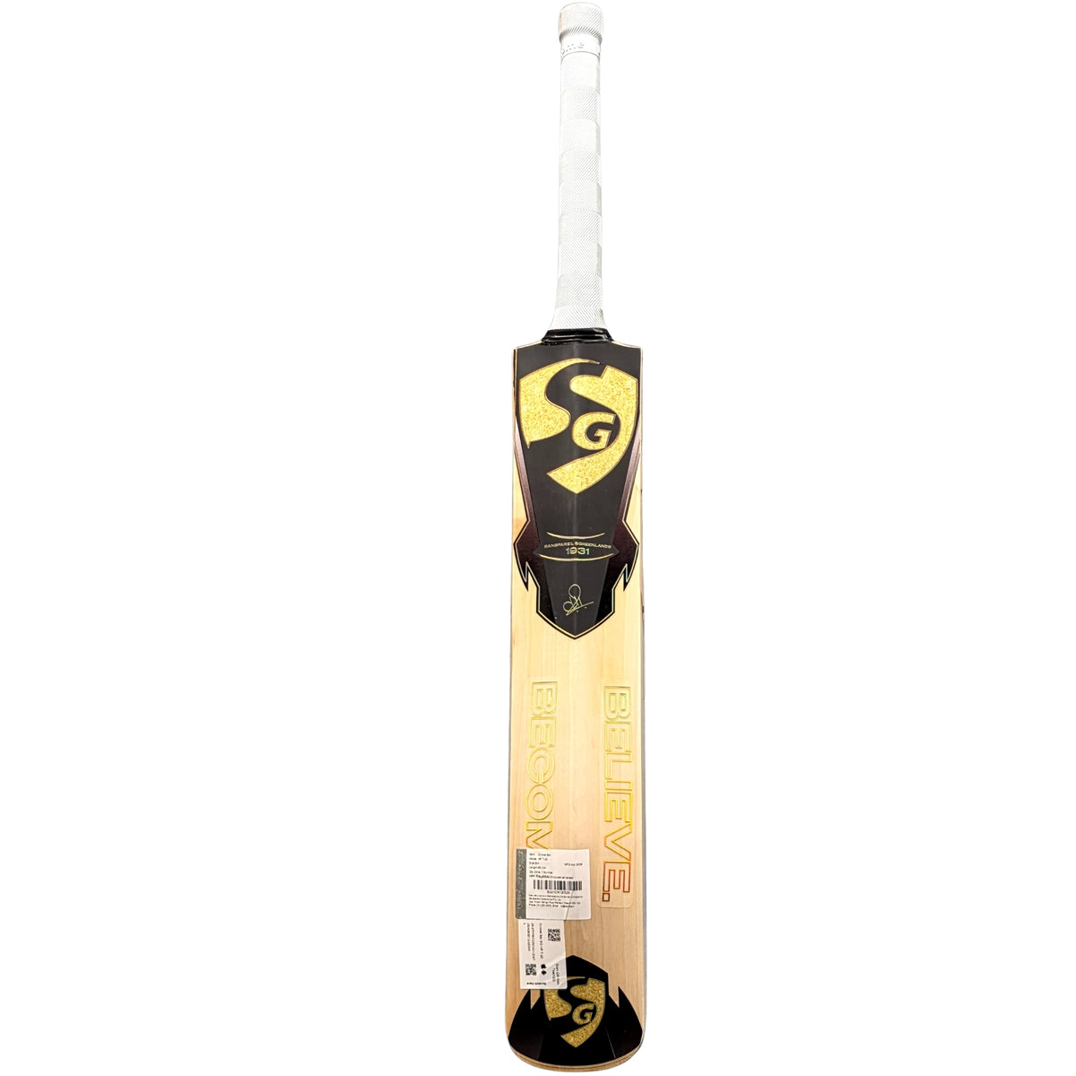SG Cricket Bat HP T20 Hardik Pandya Series English Willow SH Adult