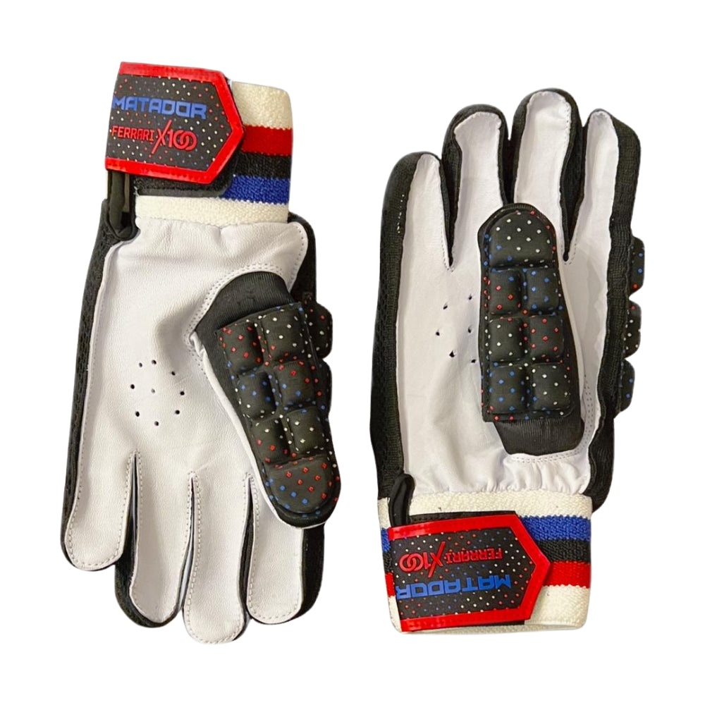 Matador Batting Gloves, Hard Tennis Cricket Batting Gloves Black