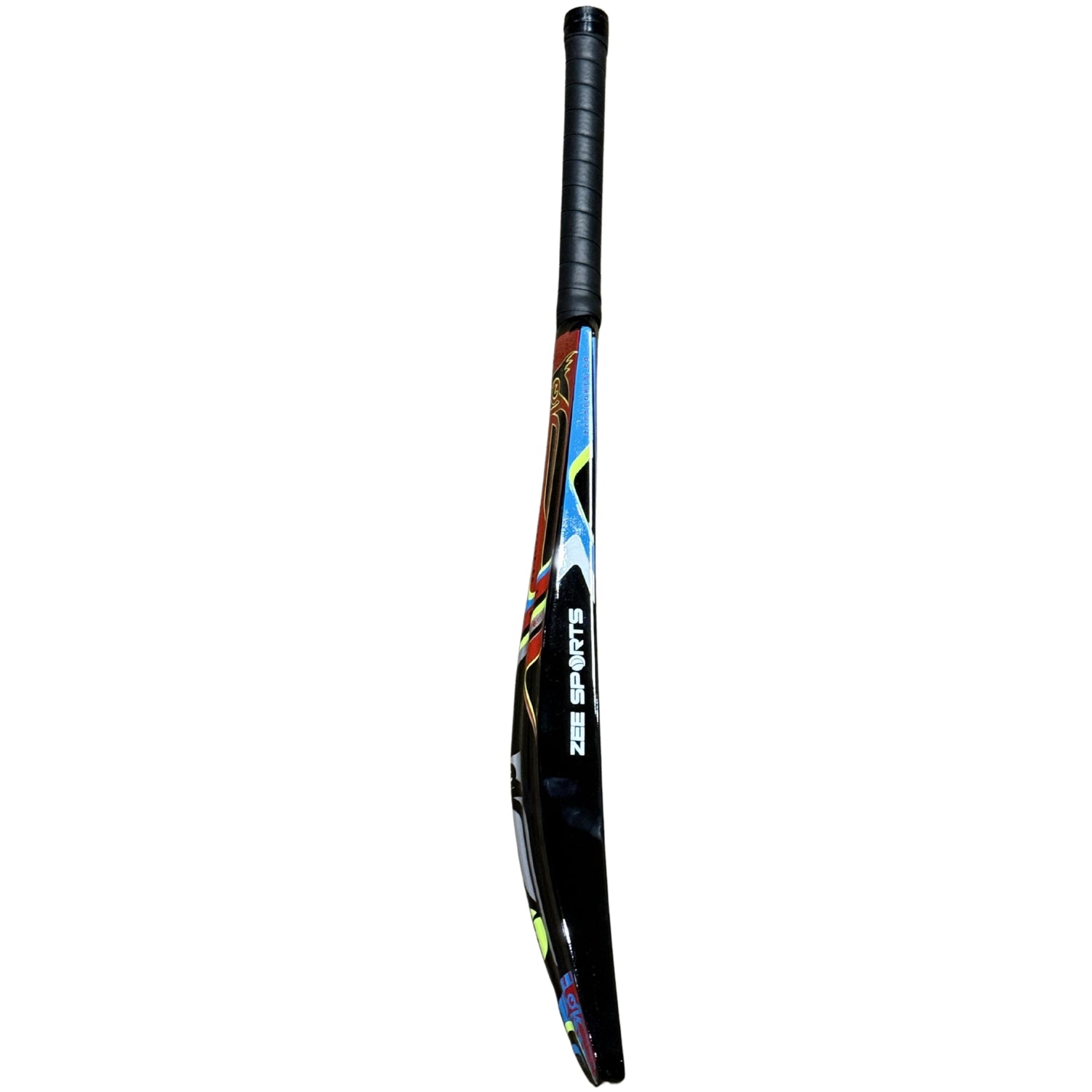 Zee Sports Cricket Bat Woodpecker Fiberglass Tennis Bat Black