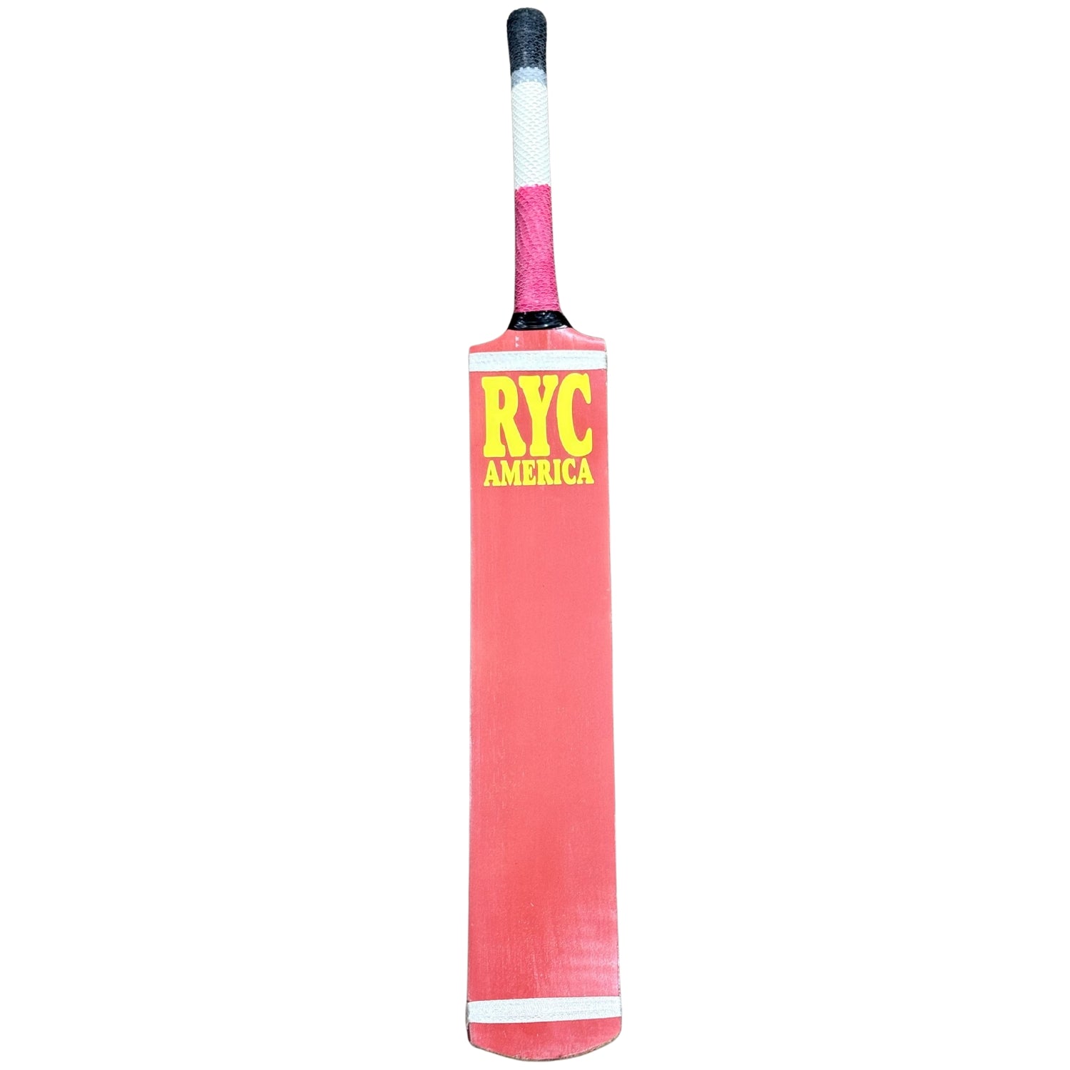 Zee Sports Cricket Bat RYC America Tape Tennis Youth Red