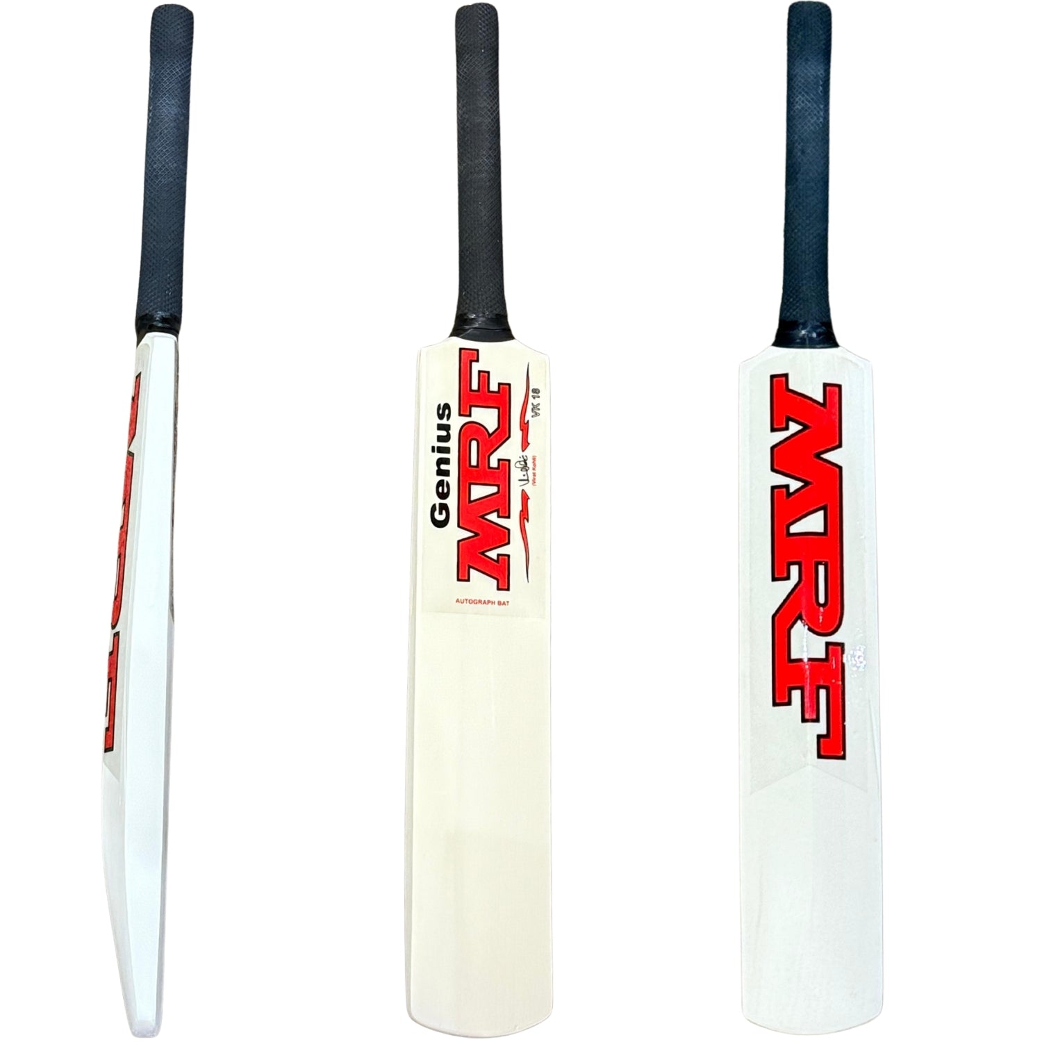 MRF Cricket Bat Genius VK 18 Autograph Mini Kashmir Willow