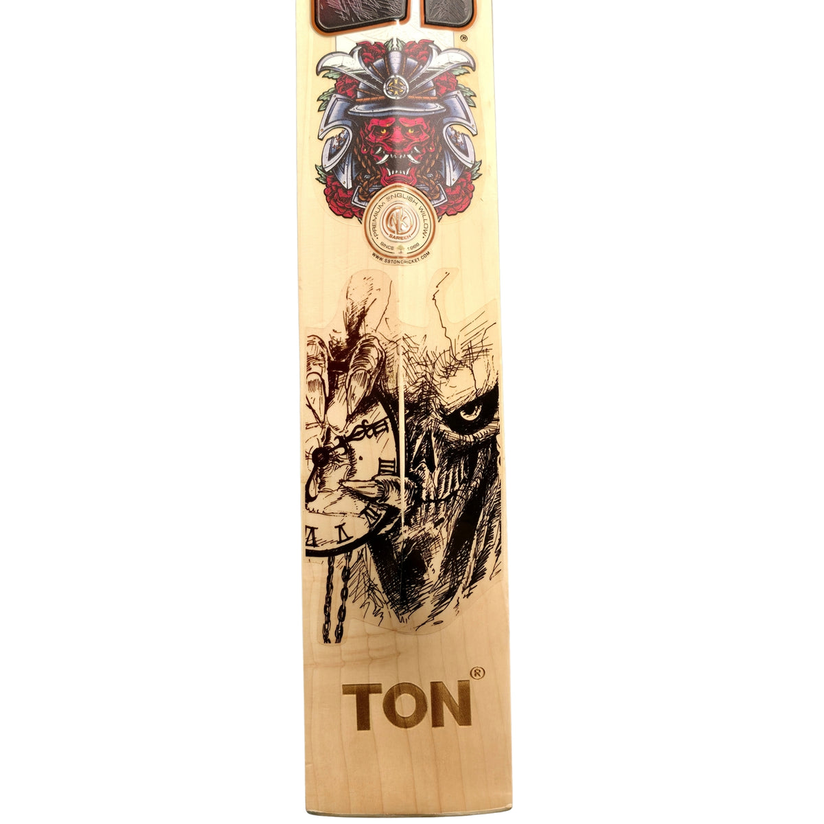 SS Cricket Bat Ton Devils Red English Willow SH Adult