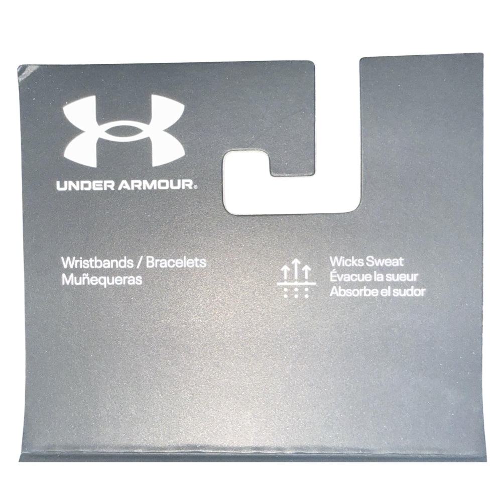 Under Armour Wrist Bands 6" Pack of 2