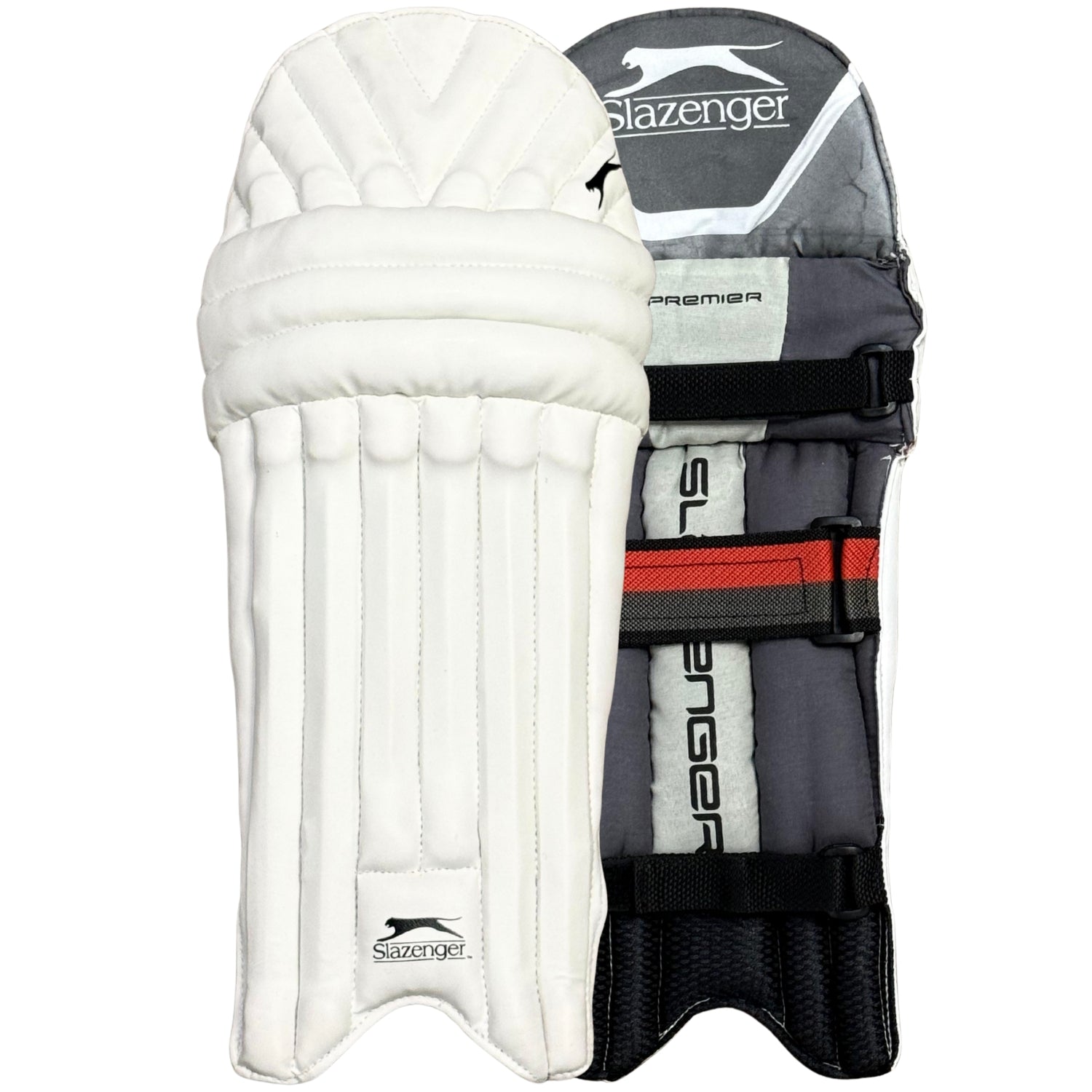 Slazenger Batting Pads Premier Small Boys