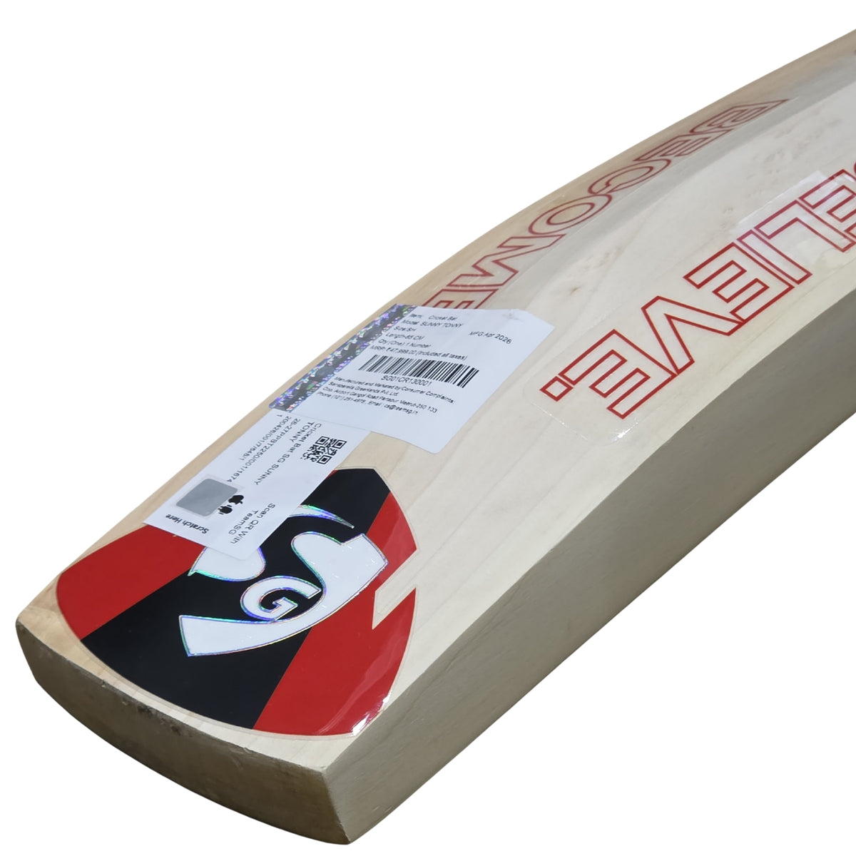 SG Cricket Bat Sunny Tonny Sunil Gavaskar Edition English Willow SH Adult