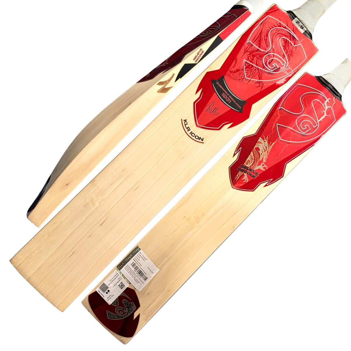SG Cricket Bat KLR Icon KL Rahul Series English Willow SH Adult - image 7