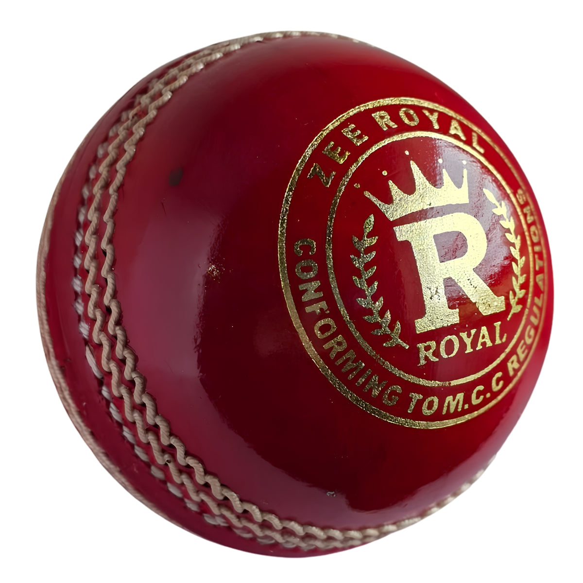 Zee Sports Cricket Ball Royal 7Star Cherry Red
