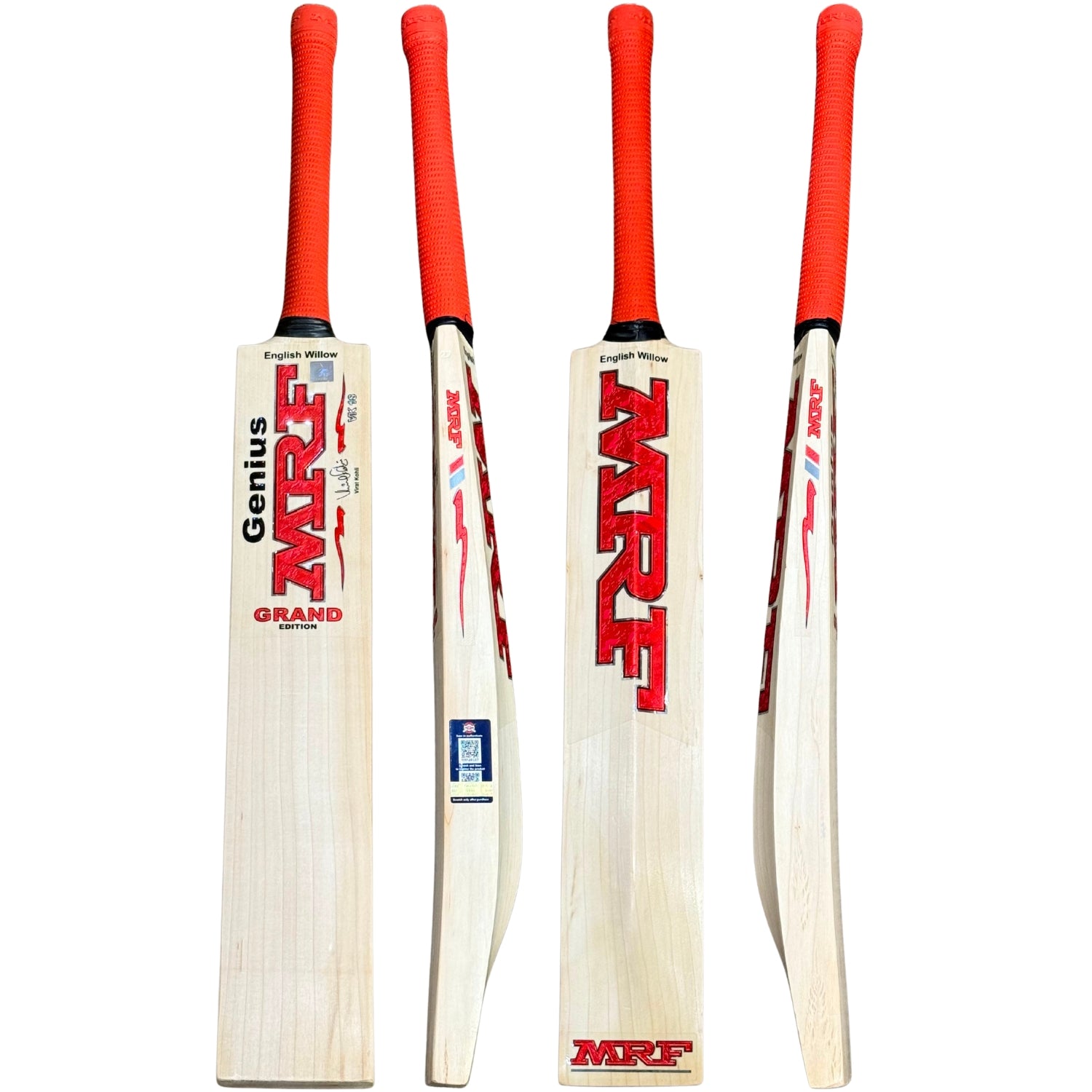 MRF Cricket Bat Genius Grand Edition English Willow 2025 Model