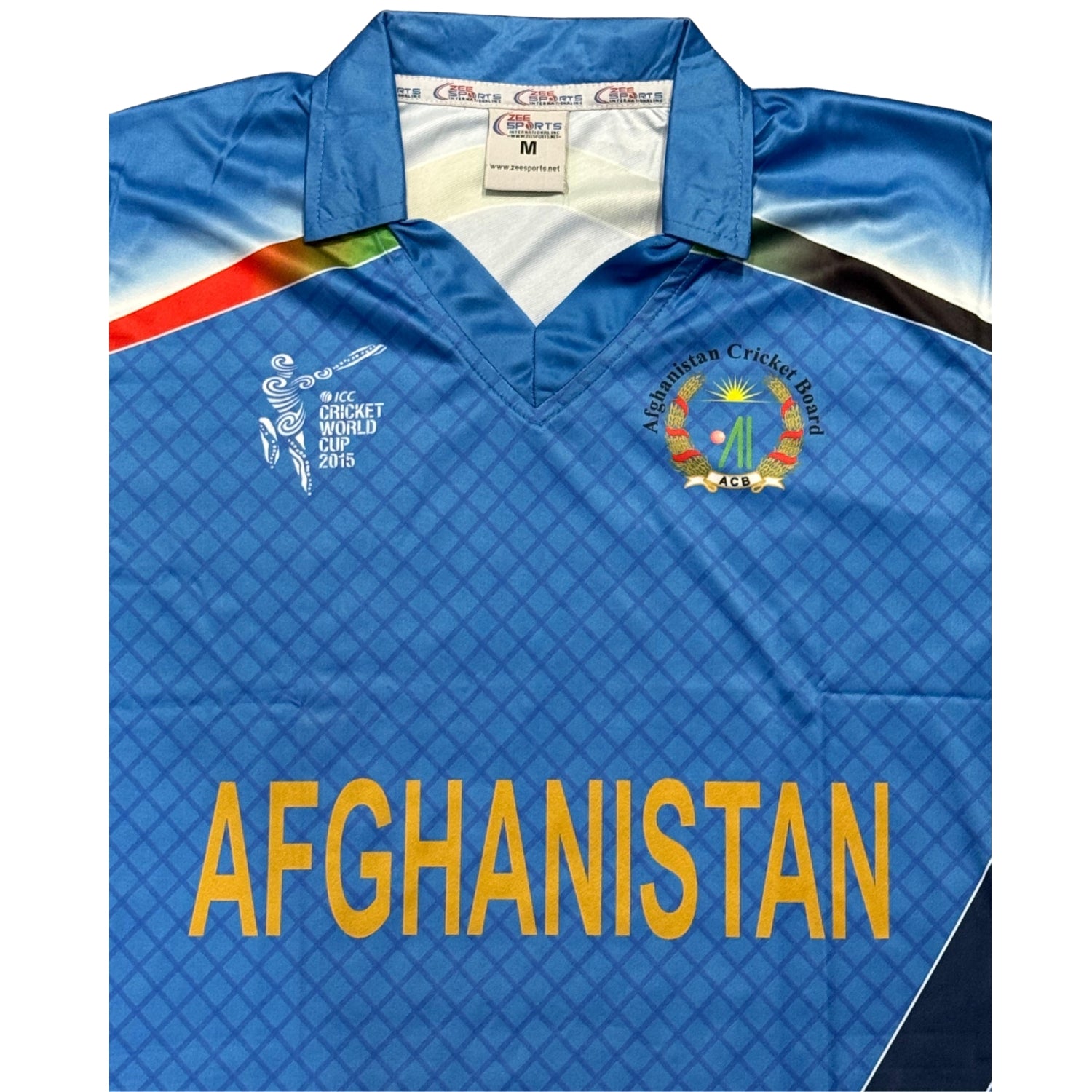 Zee Sports Cricket Uniform TShirt Afghanistan