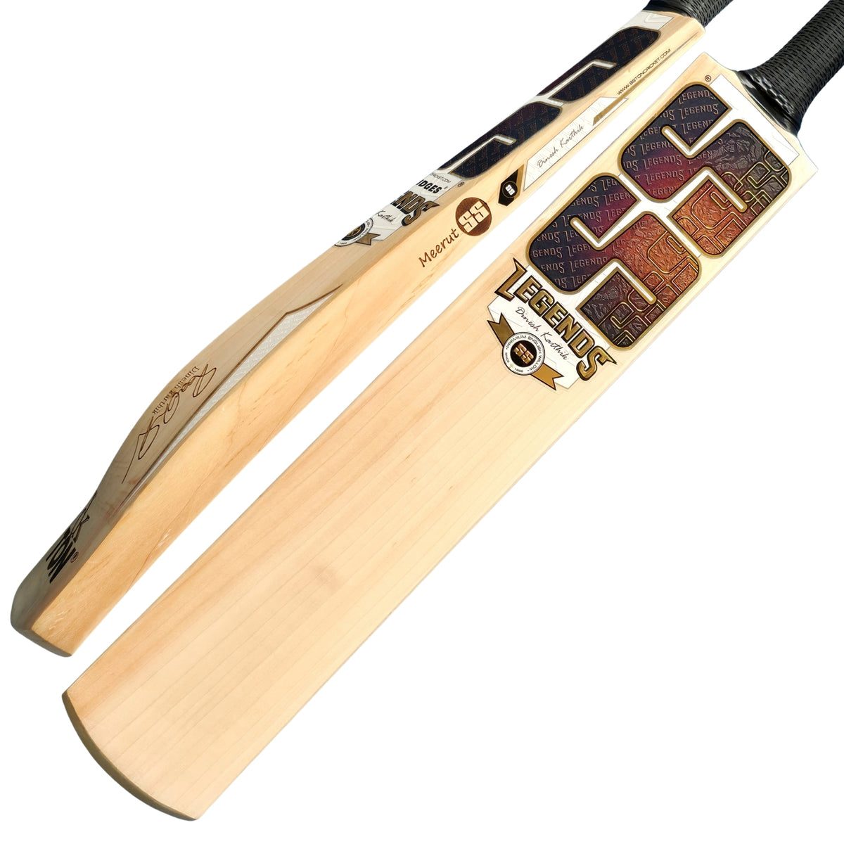 SS Cricket Bat Ton Sunridges Legends Dinesh Karthik Edition English Willow SH Adult