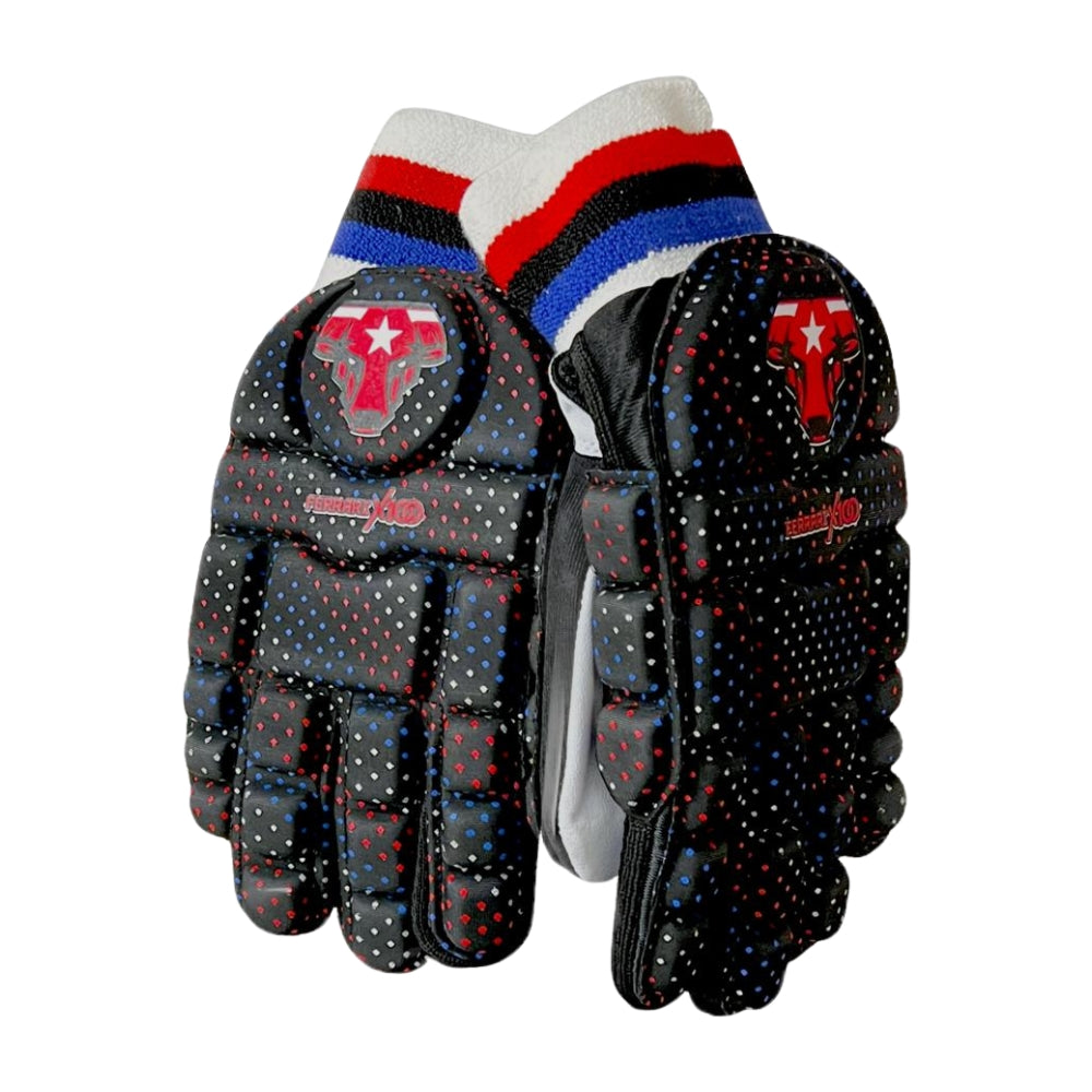 Matador Batting Gloves, Hard Tennis Cricket Batting Gloves Black