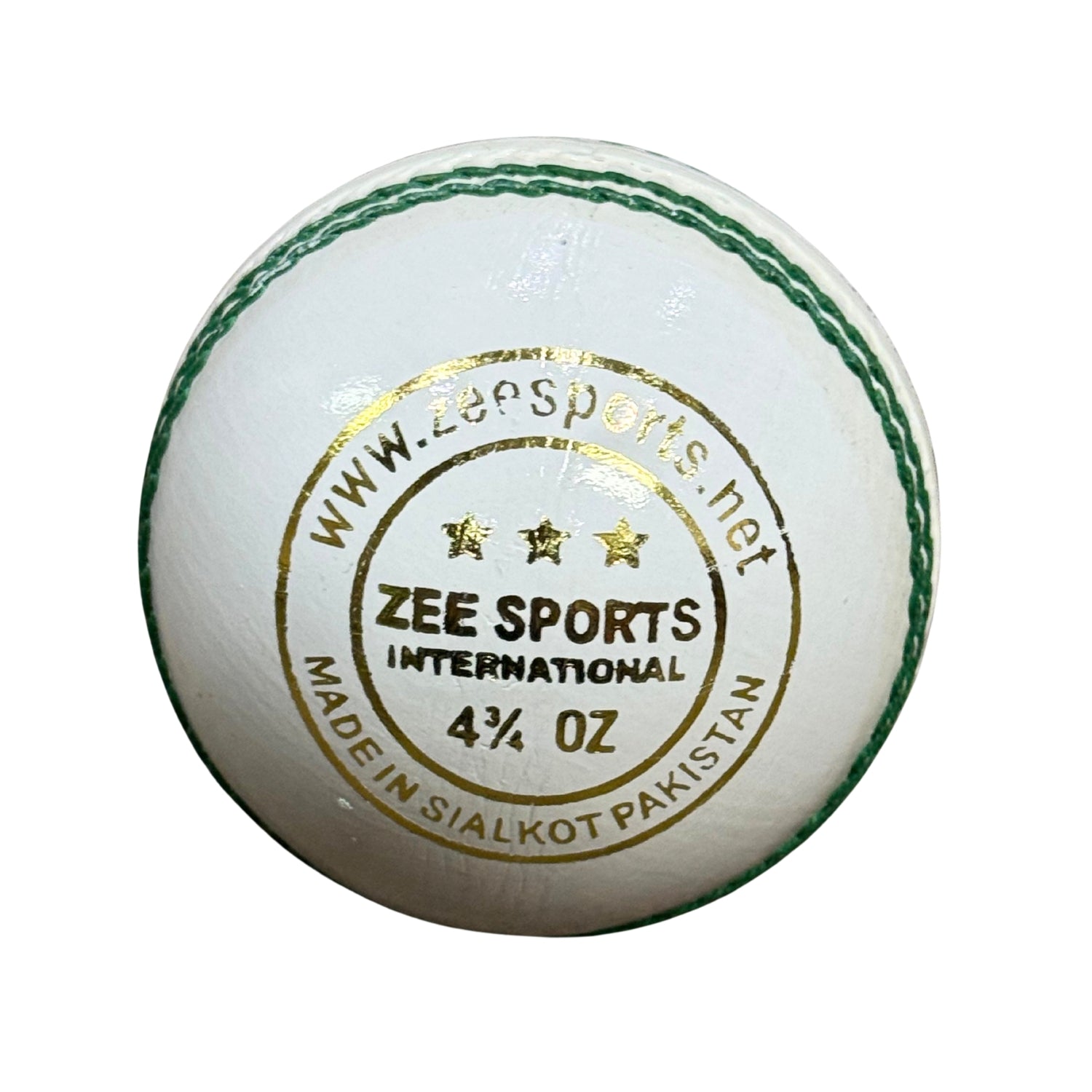 Zee Sports Cricket Ball Super Dragan Youth White/Neon Pink