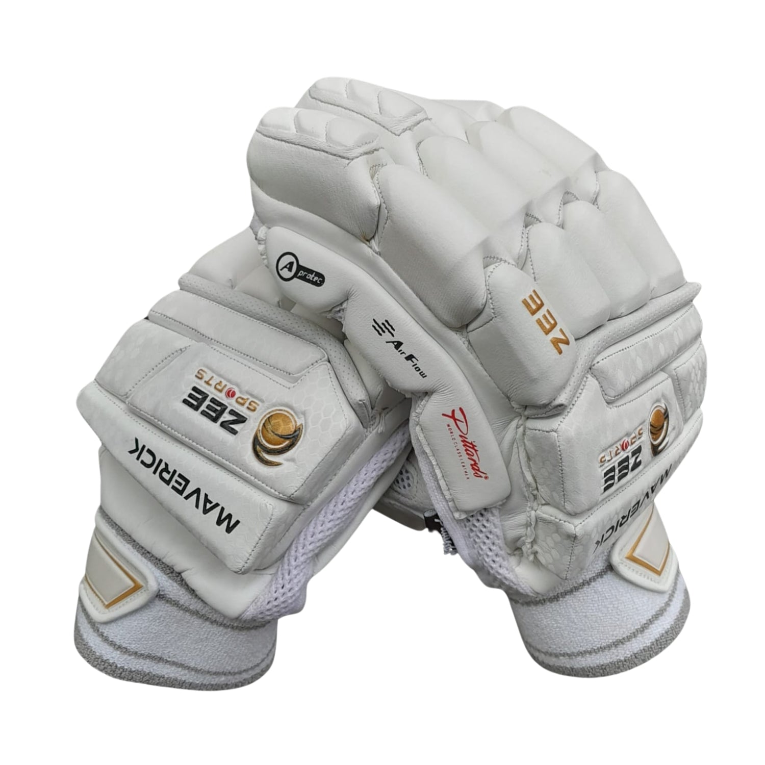 Zee Sports Batting Gloves Maverick White