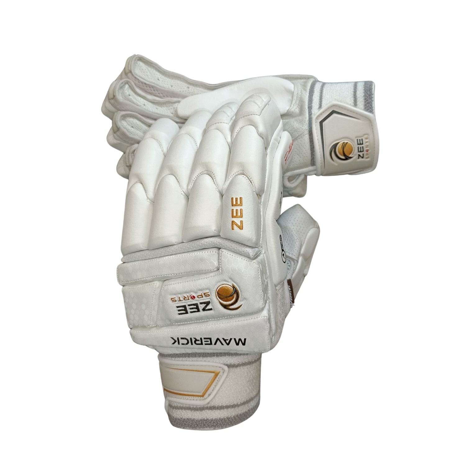 Zee Sports Batting Gloves Maverick White