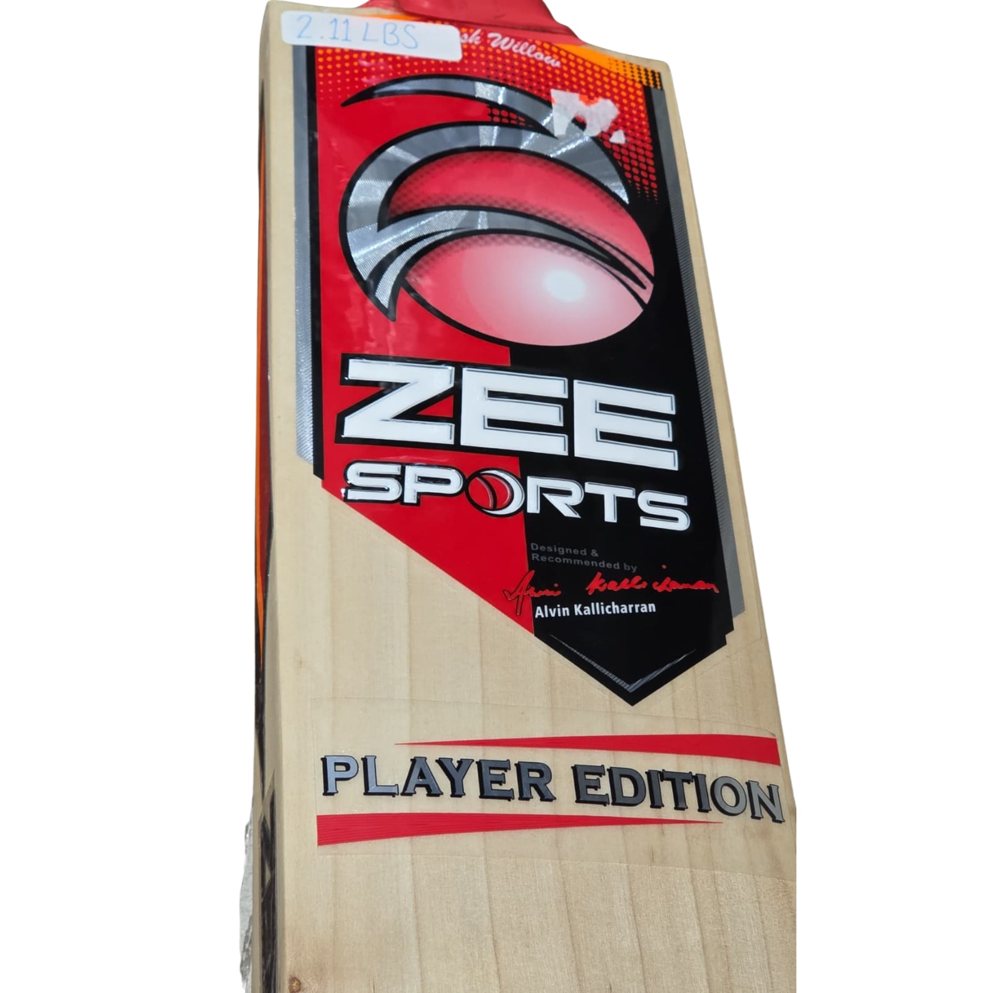 Zee Sports Cricket Bat Reserve Edition English Willow Custom Made Designed By Sir Alvin Kallicharran