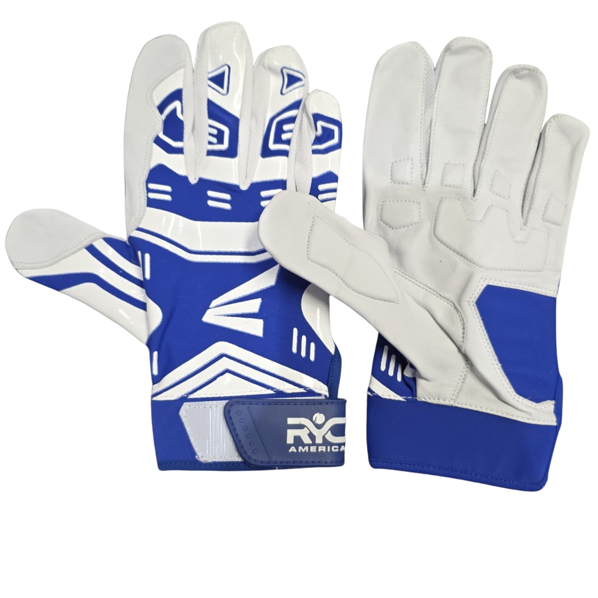 Zee Sports Batting Gloves RYC-America Hard Tennis - Blue