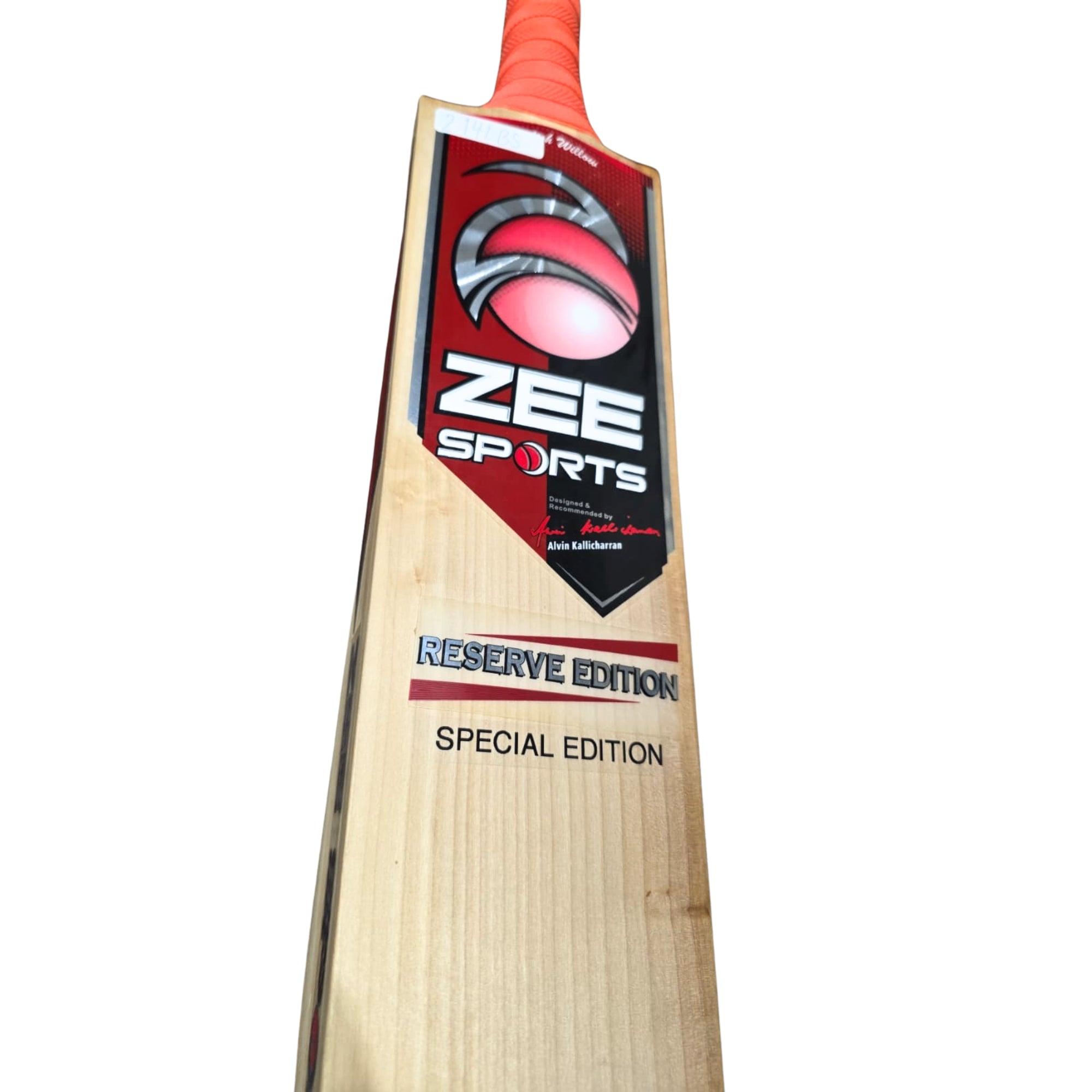 Zee Sports Cricket Bat Reserve Edition Special Edition Collectors Edition English Willow Designed By Sir Alvin Kallicharran