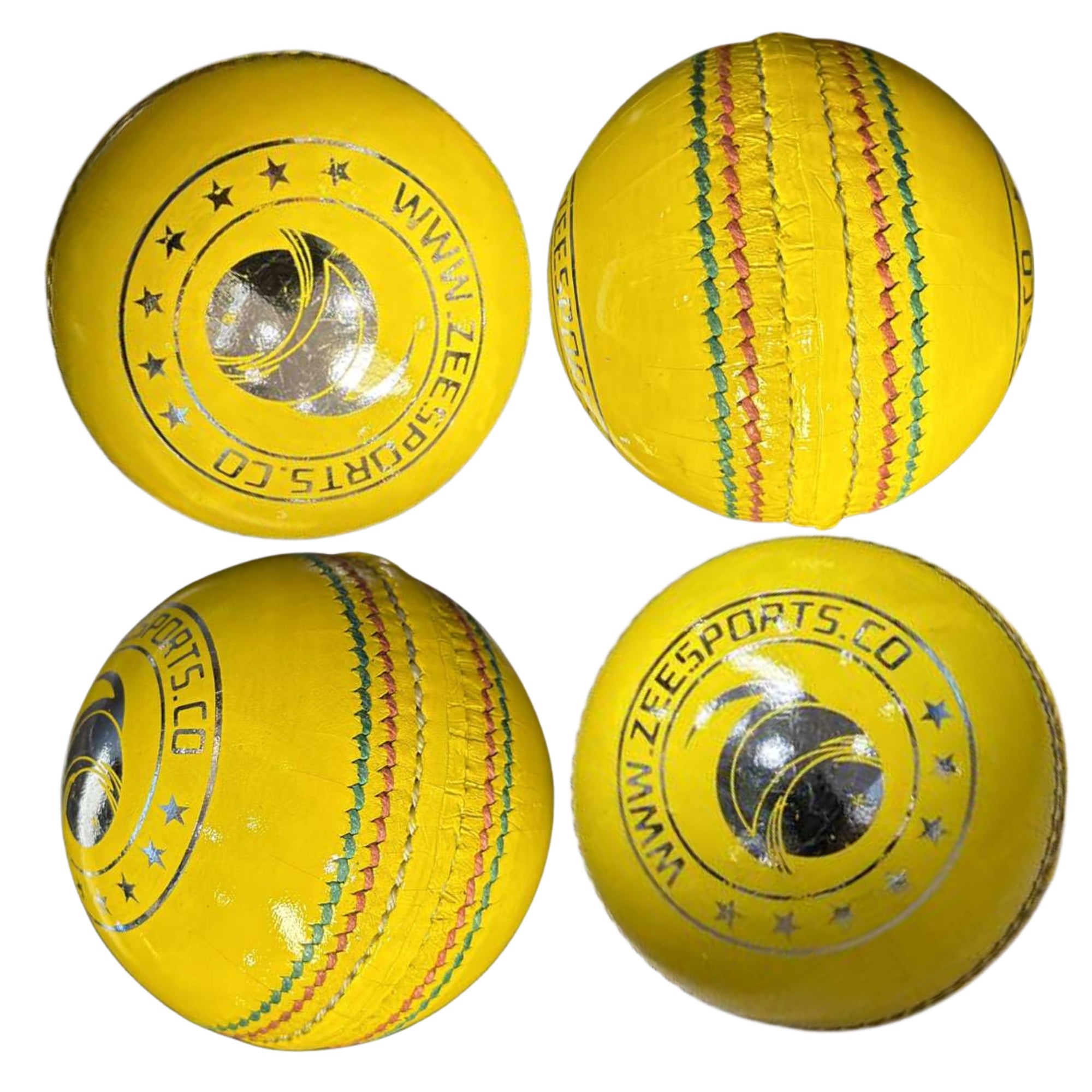 Zee Sports Cricket Ball Indoor 7Star Yellow