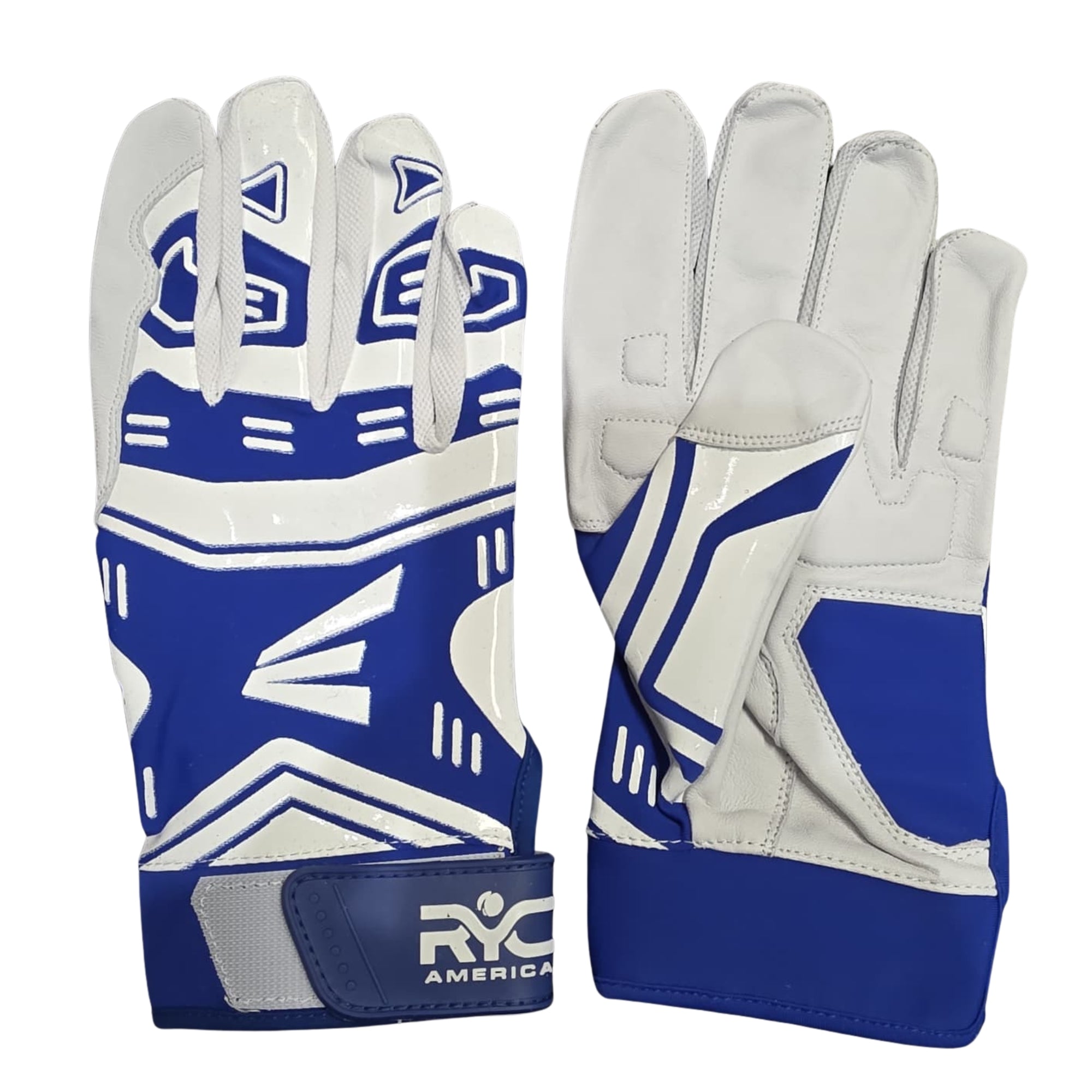 Zee Sports Batting Gloves RYC-America Hard Tennis - Blue
