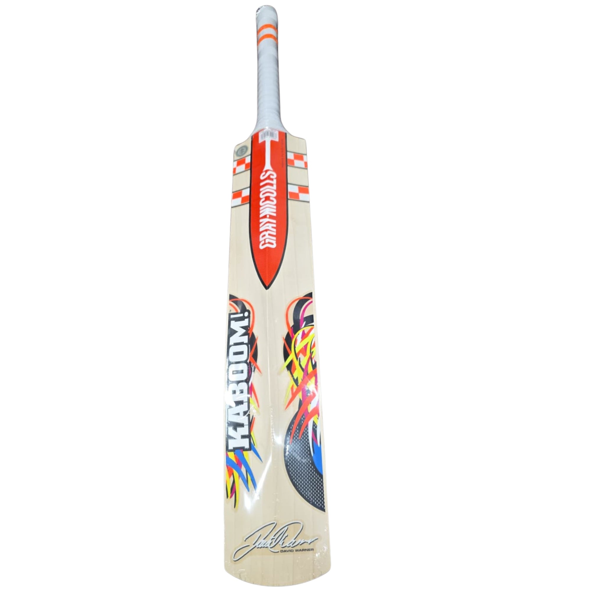 Gray Nicolls Cricket Bat Kaboom Warner GN6.5 English Willow PP