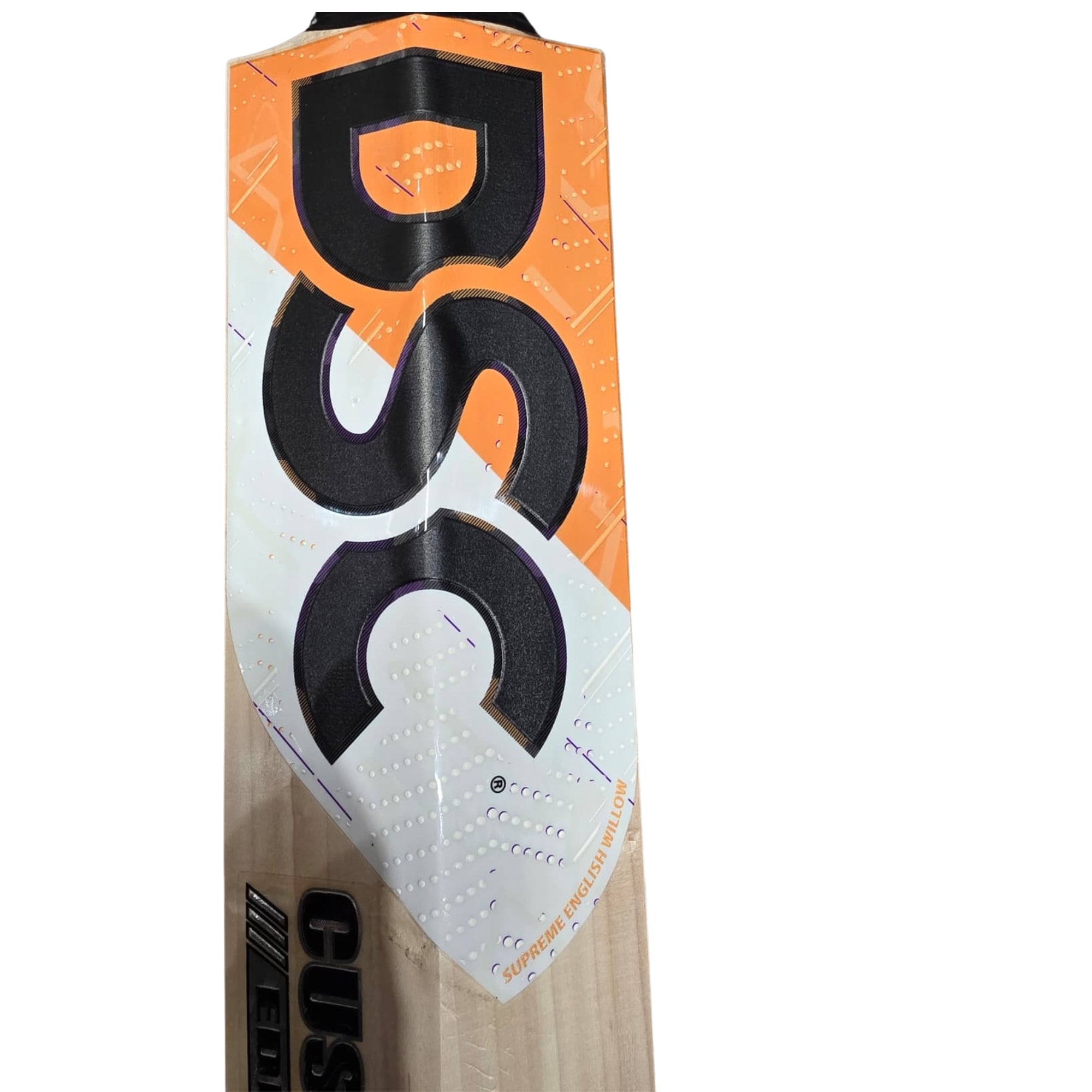 DSC Cricket Bat Orange Custom English Willow David Warner