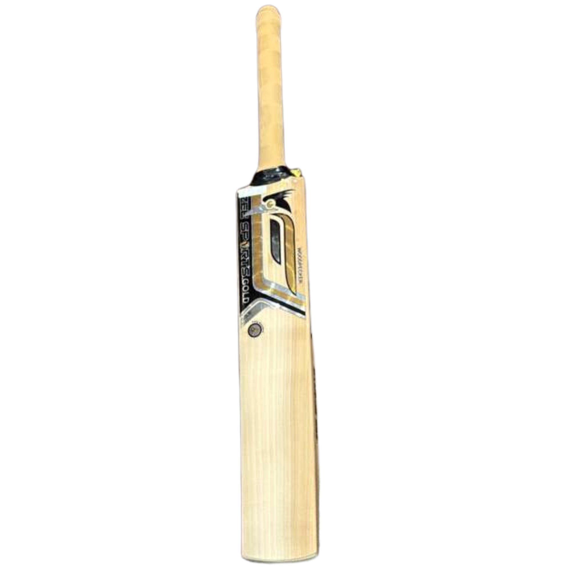Zee Sports Cricket Bat Woodpecker Gold One English Willow