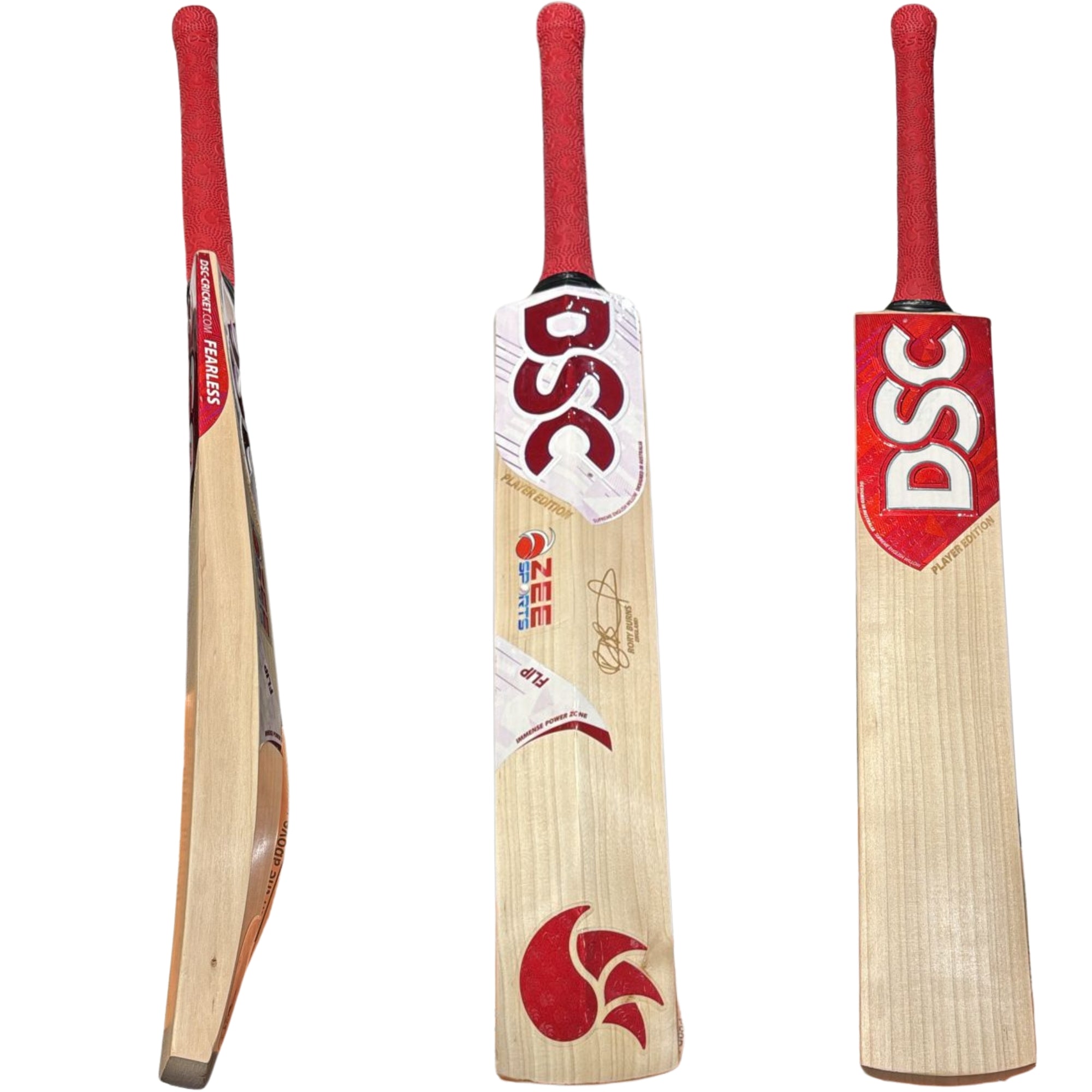 DSC Cricket Bat Flip Rory-Burn Player-Edition English Willow SH