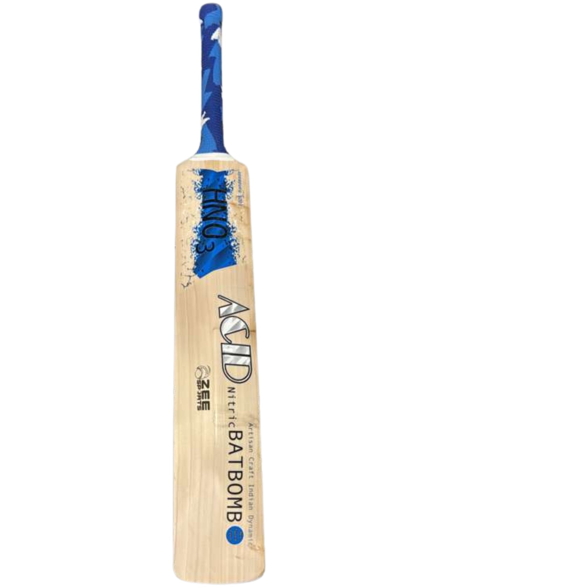 Salix Cricket Bat ACID HNO3 Nitric-Batbomb English Willow