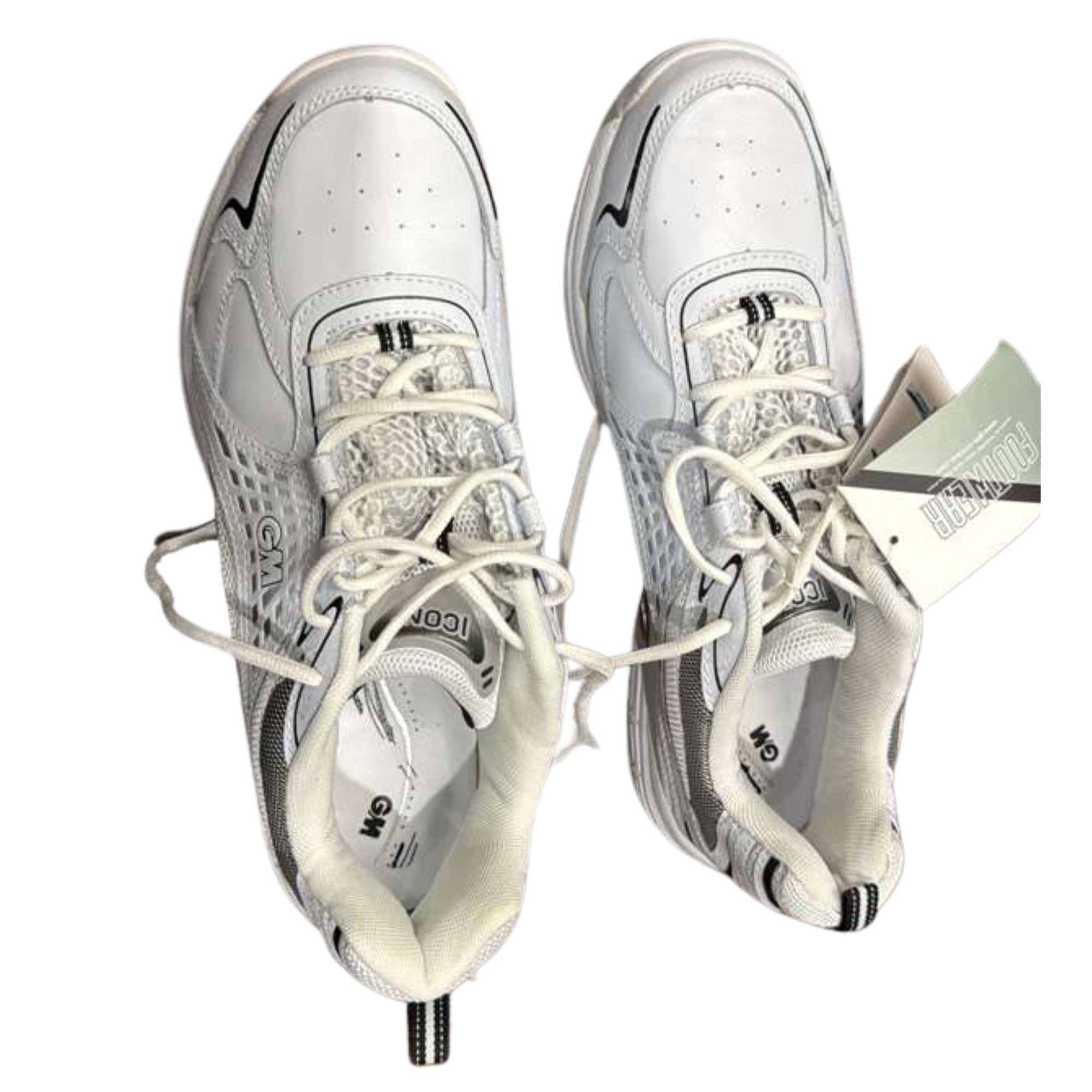 GM Cricket Shoes Icon All Rounder White
