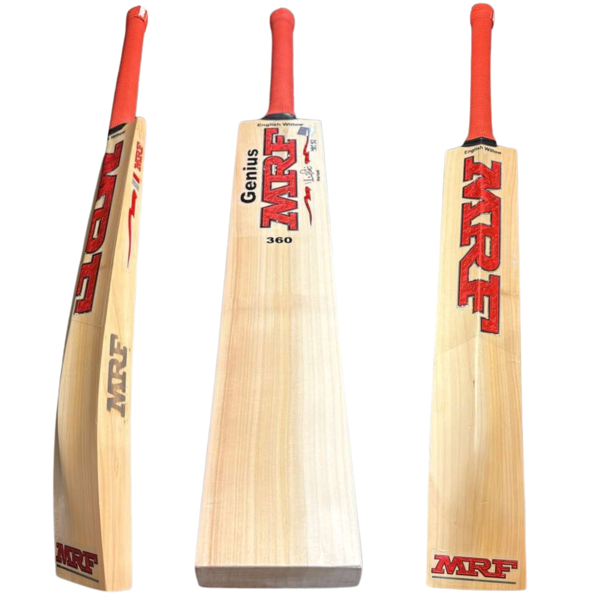 10252025 MRF Cricket Bat Genius-360 English Willow 2025 Model