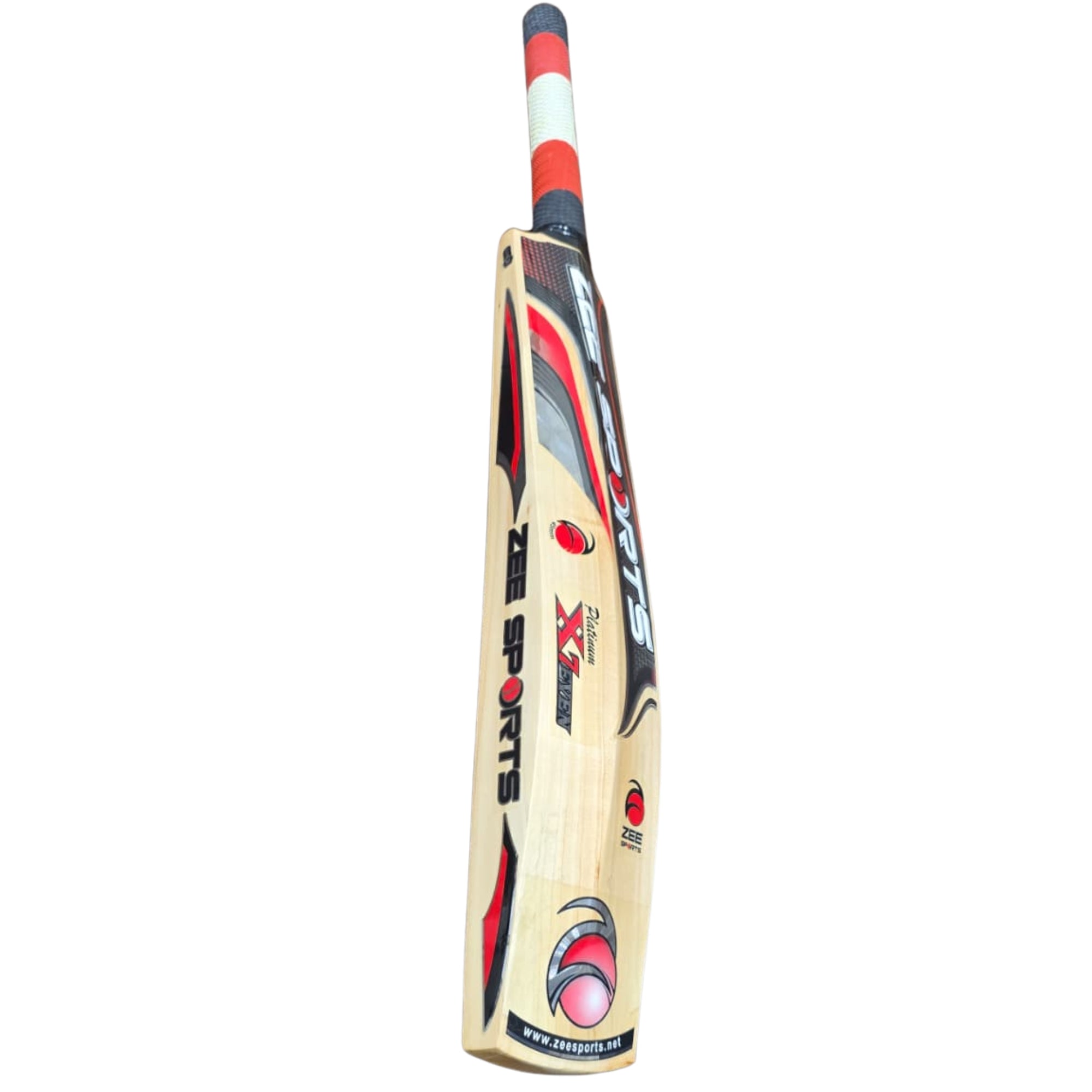 Zee Sports Cricket Bat Platinum X7even English Willow Designed By Sir Alvin Kallicharran