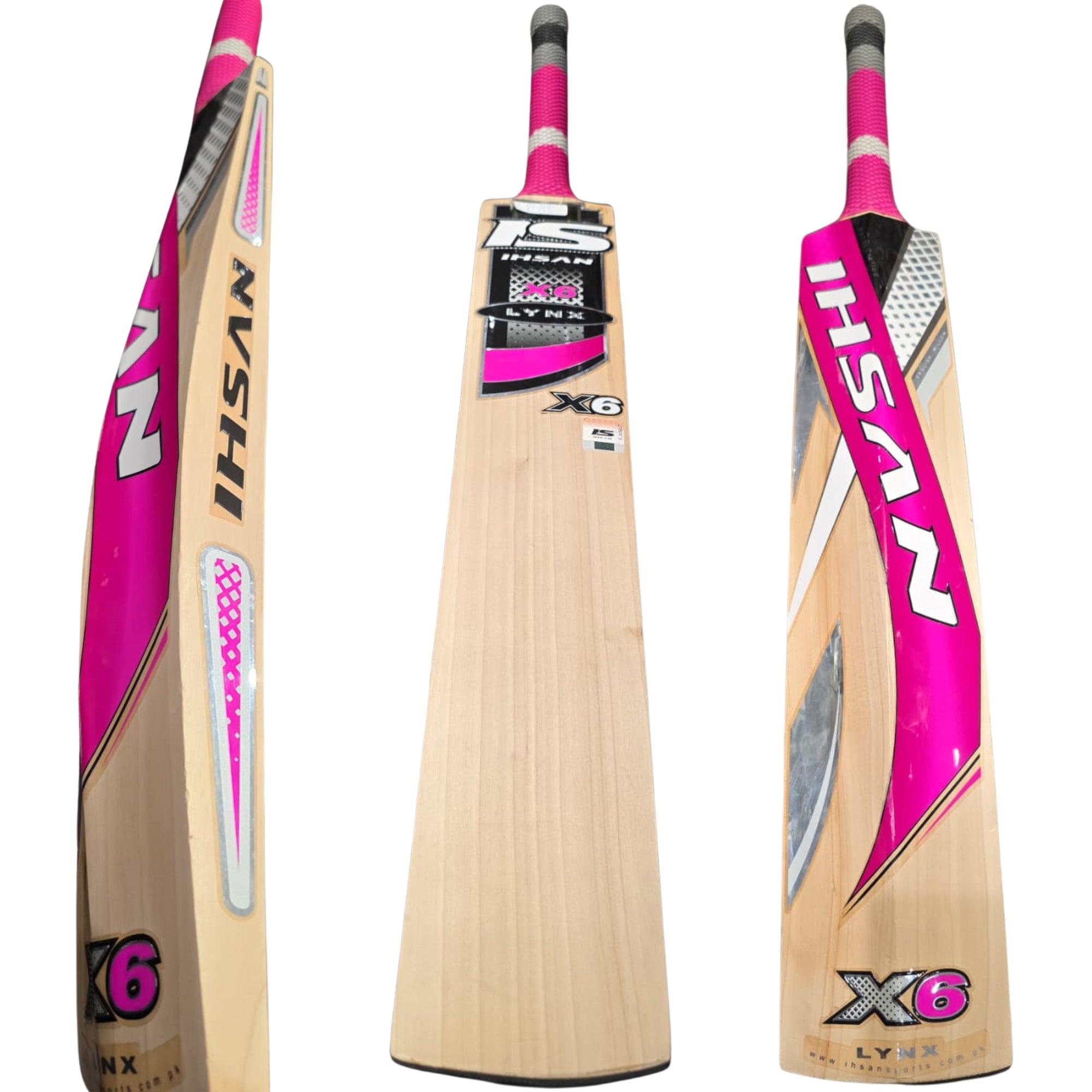 Ihsan Cricket Bat Lynx X6 English Willow Custom Made Bat