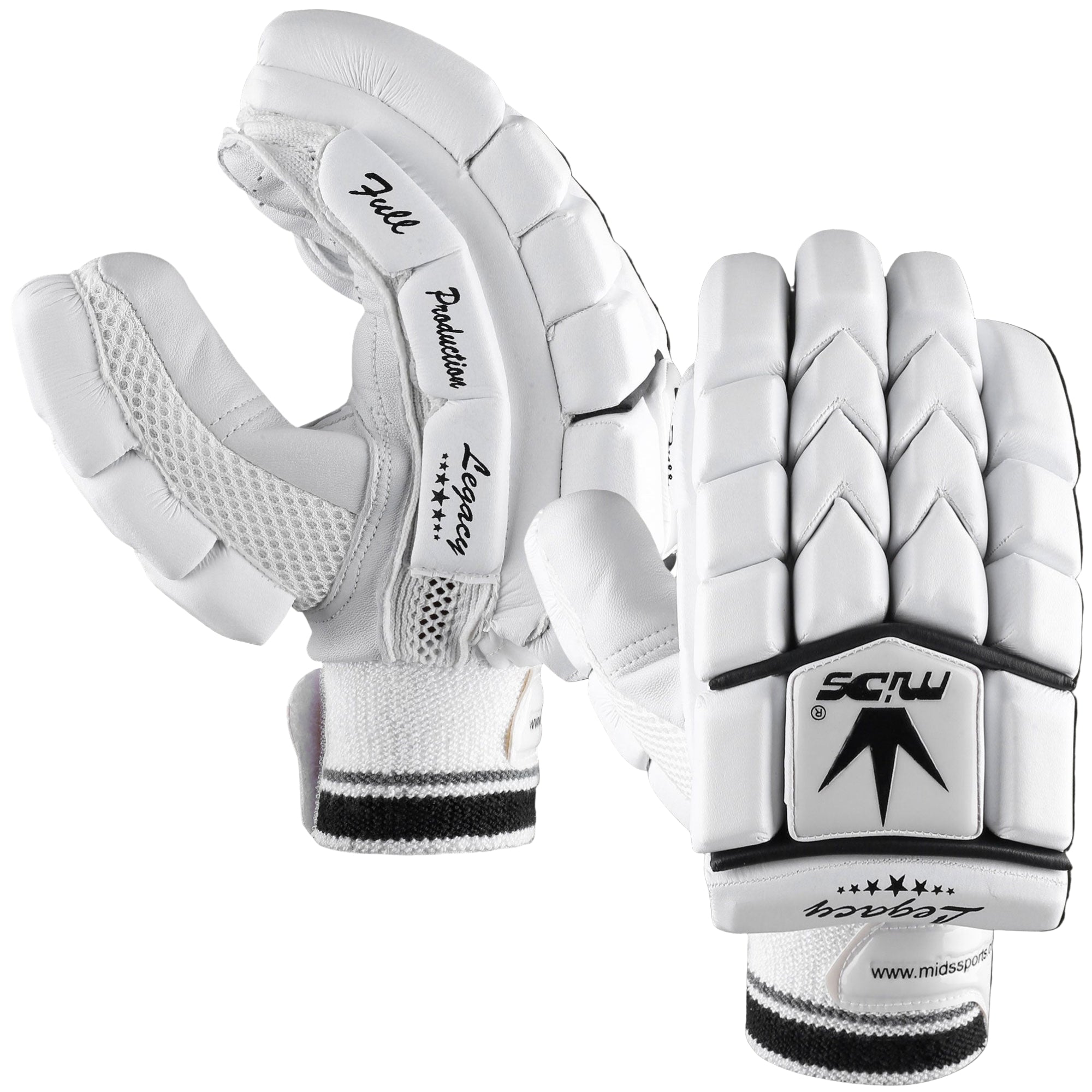 Mids Cricket Batting Gloves Legacy 7Star RH