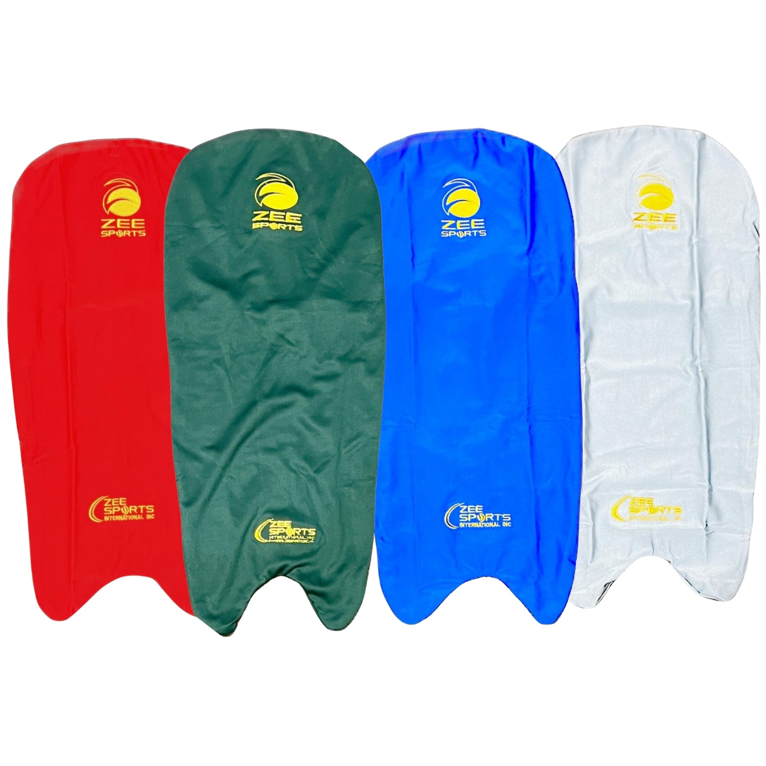 Zee Sports Cricket Pad Covers - Red/Blue/White/Green