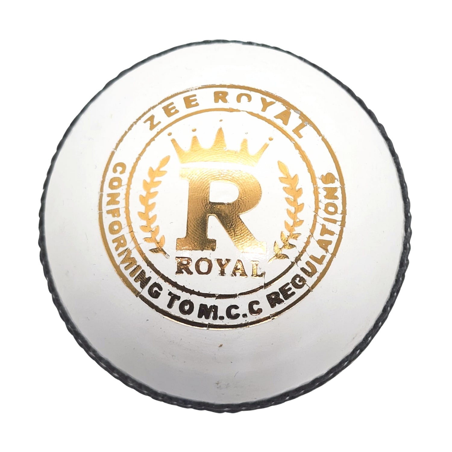 Zee Sports Royal 7 Star Cricket Ball | White