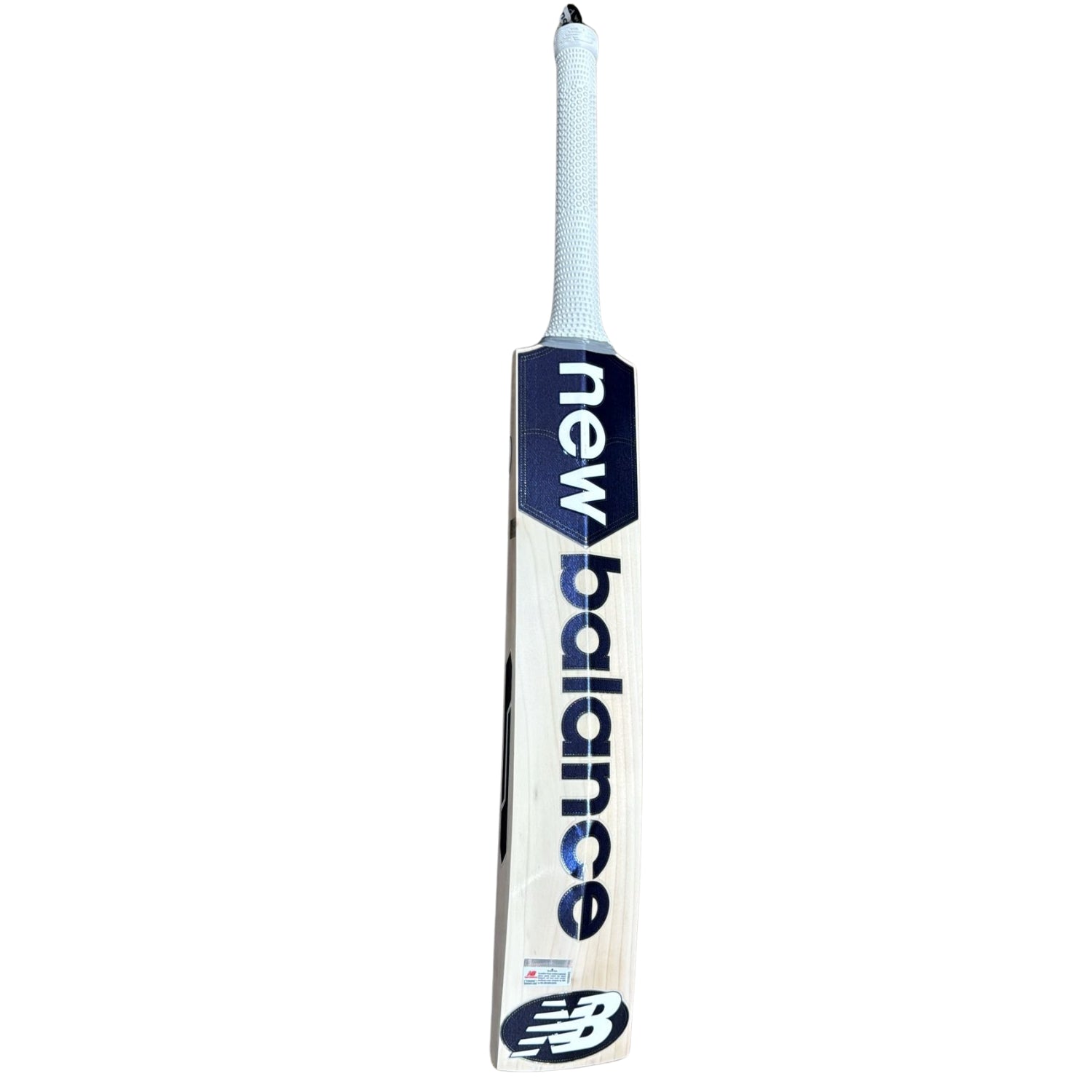 New Balance cricket bat on a white background