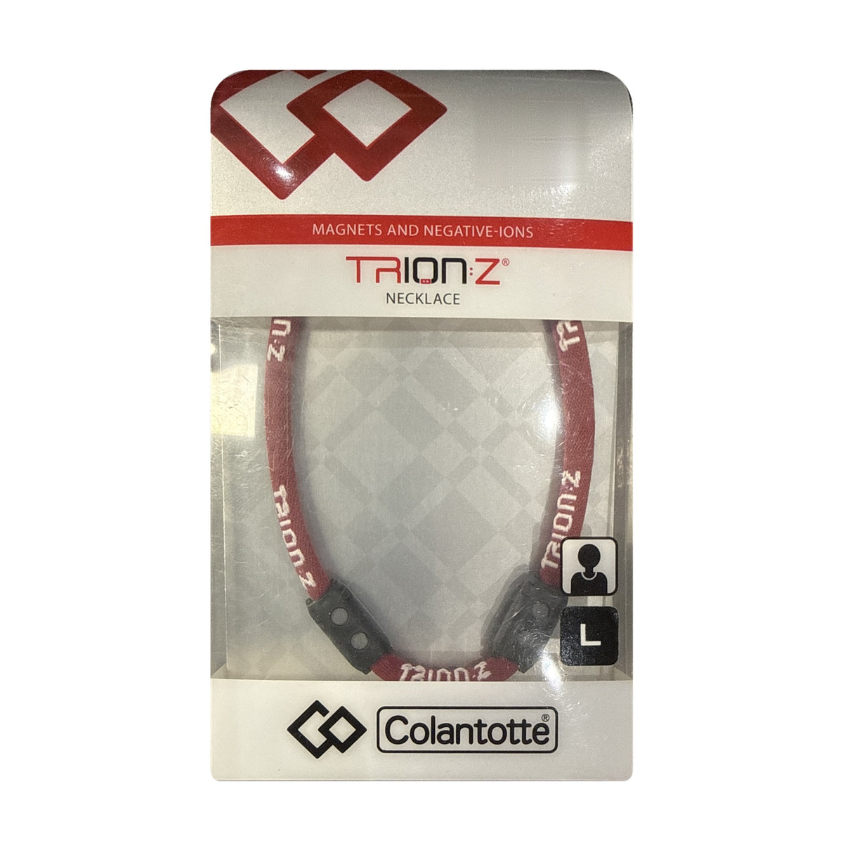 Colantotte TRION:Z necklace, red, size L, in package