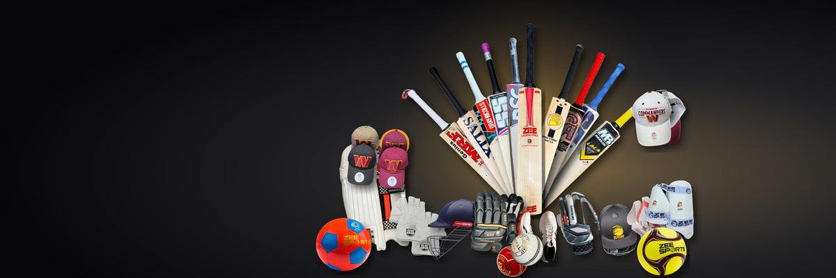 New 2027 cricket bats, gear, balls and Washington Commanders caps at Zee Sports