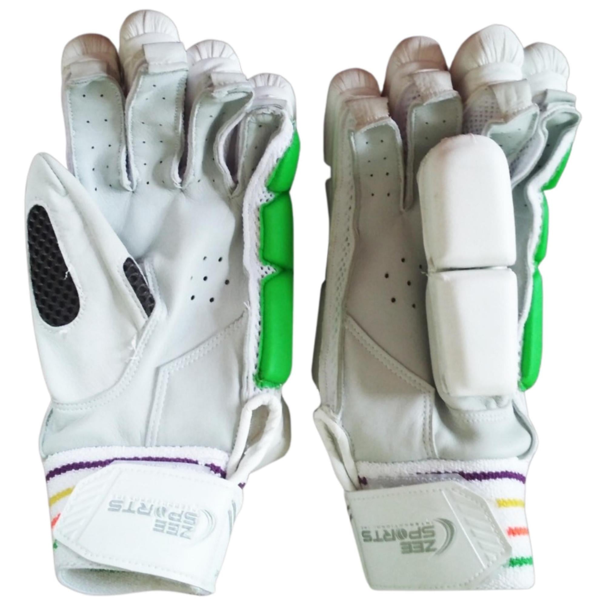 Zee Sports Batting Gloves Tribute Genius - Green