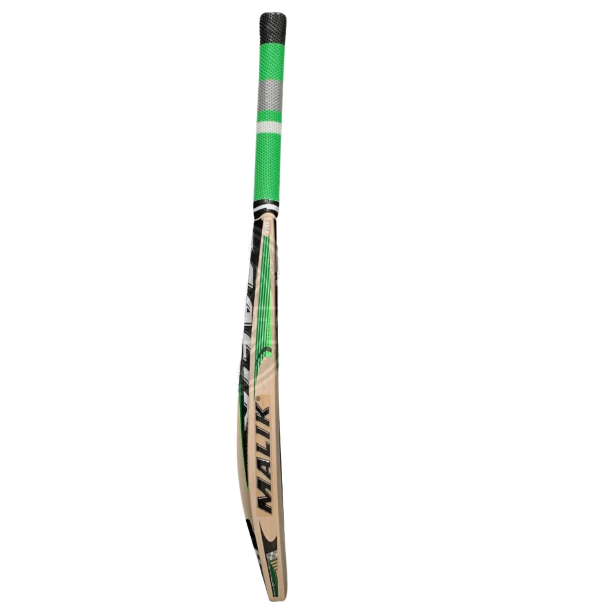 MB Malik Cricket Bat Lala Green Edition