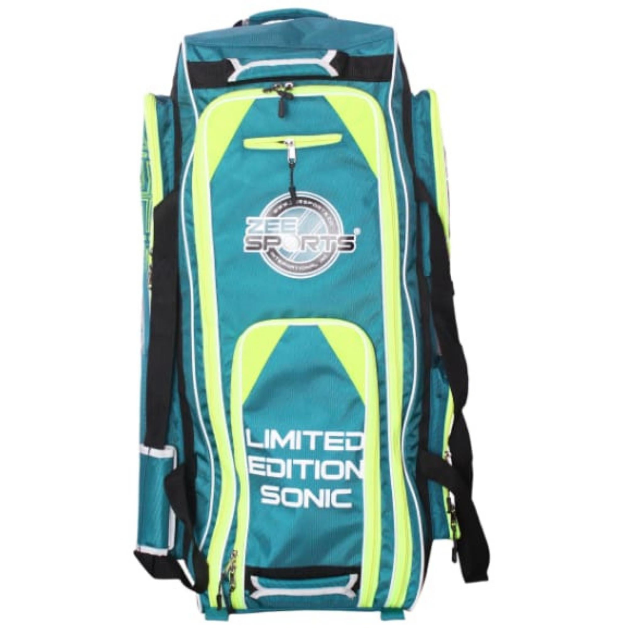 Zee Sports Kit Bag Limited Edition Sonic Green with Lime
