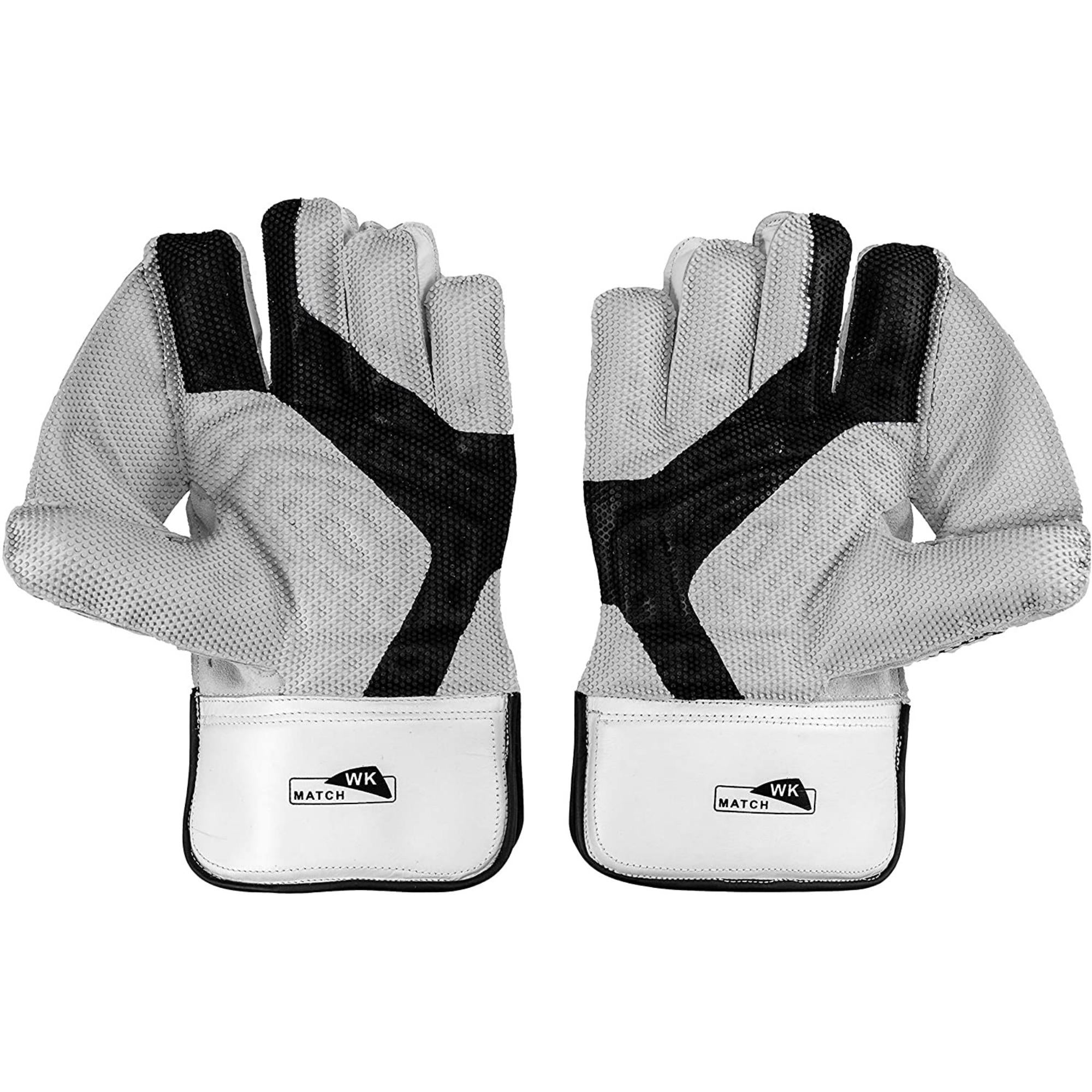 SS Match Cricket Wicket Keeping Gloves and Cotton Inner Gloves