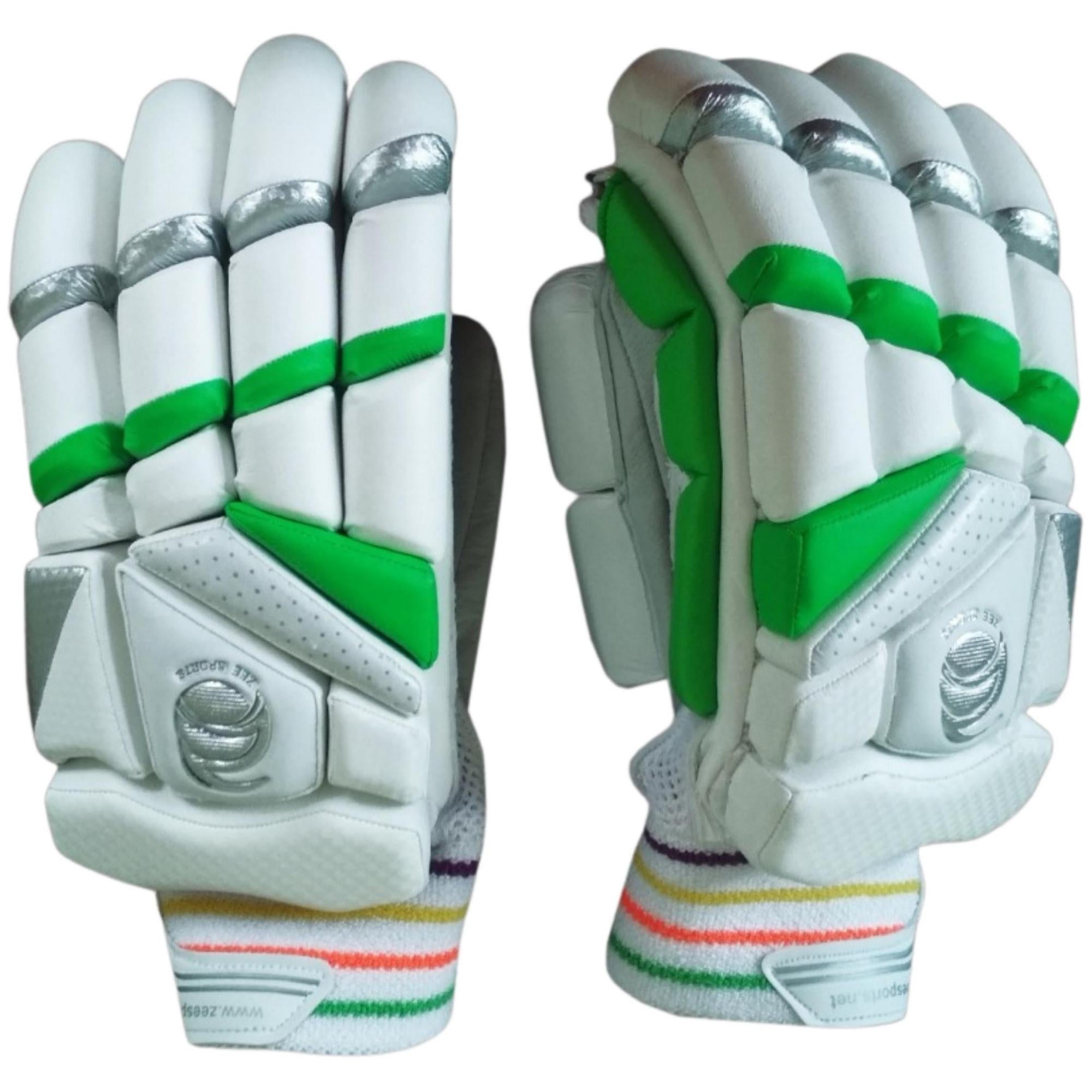 Zee Sports Batting Gloves Tribute Genius - Green