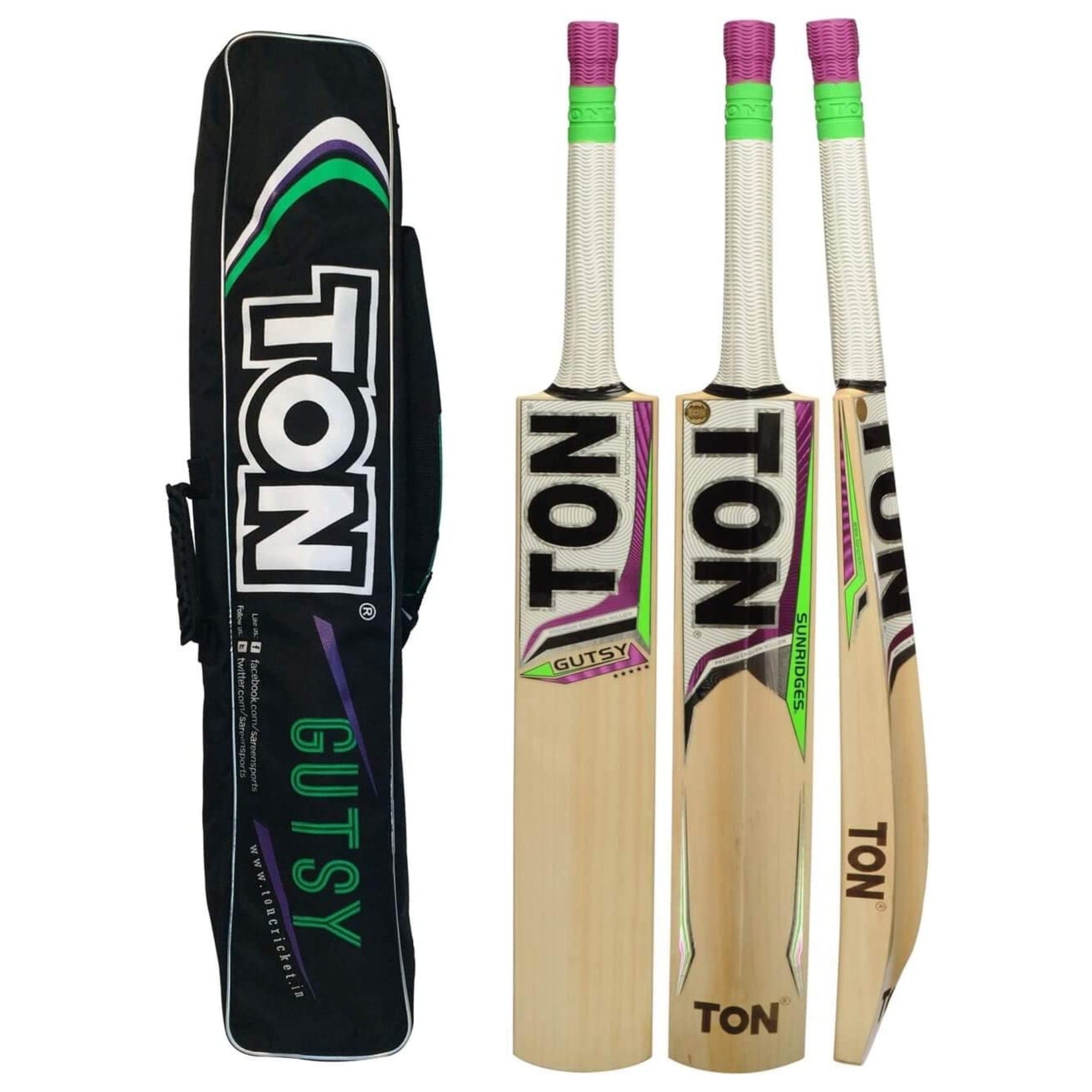 SS Cricket Bat Ton Gutsy English