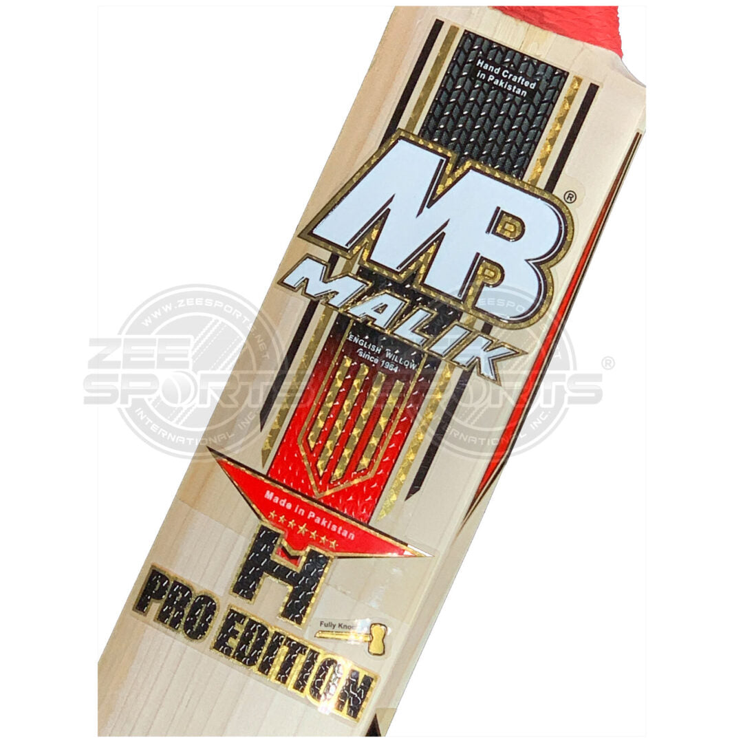 MB Malik Cricket Bat Pro Edition Handcrafted English Willow