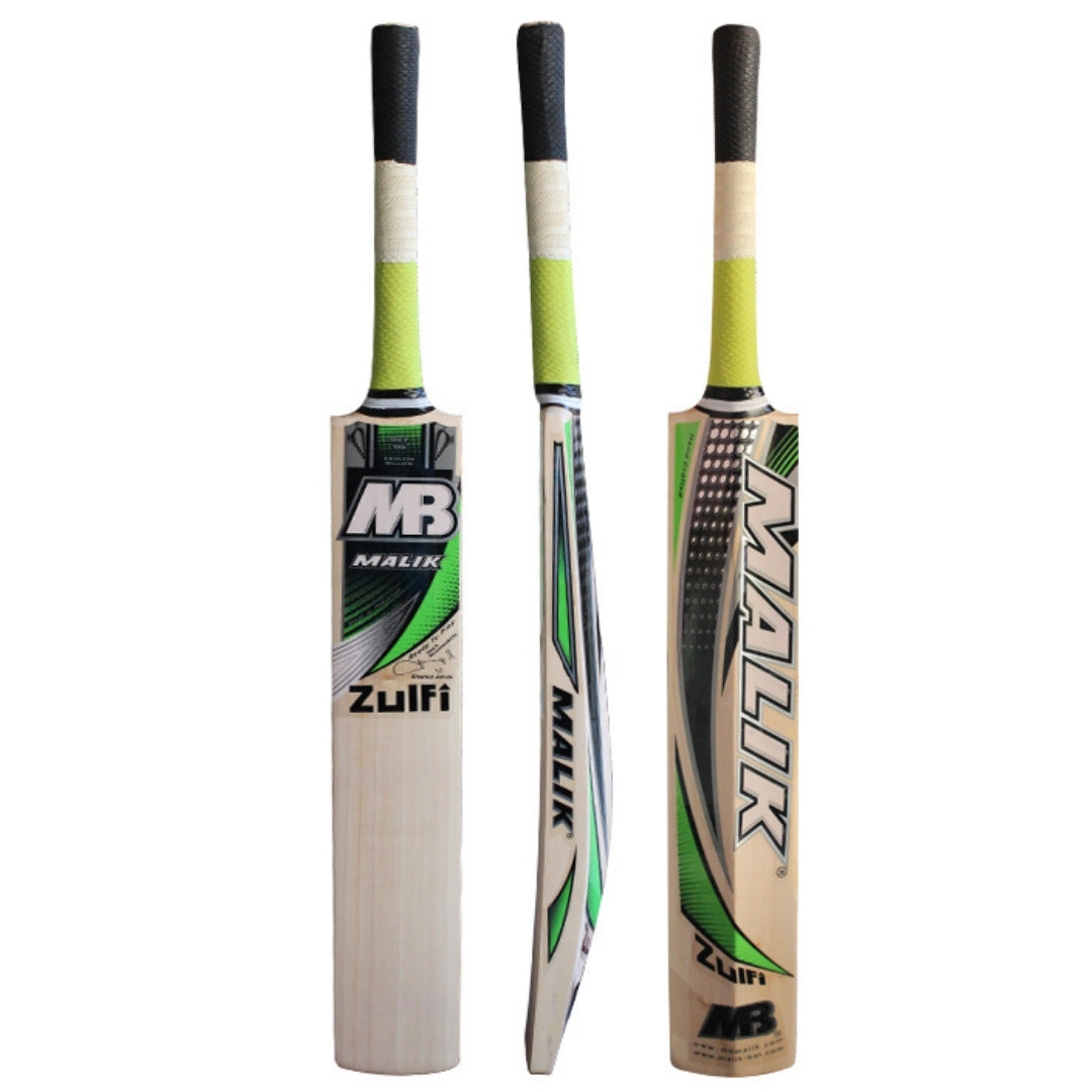 MB Malik Cricket Bat Zulfi English Willow